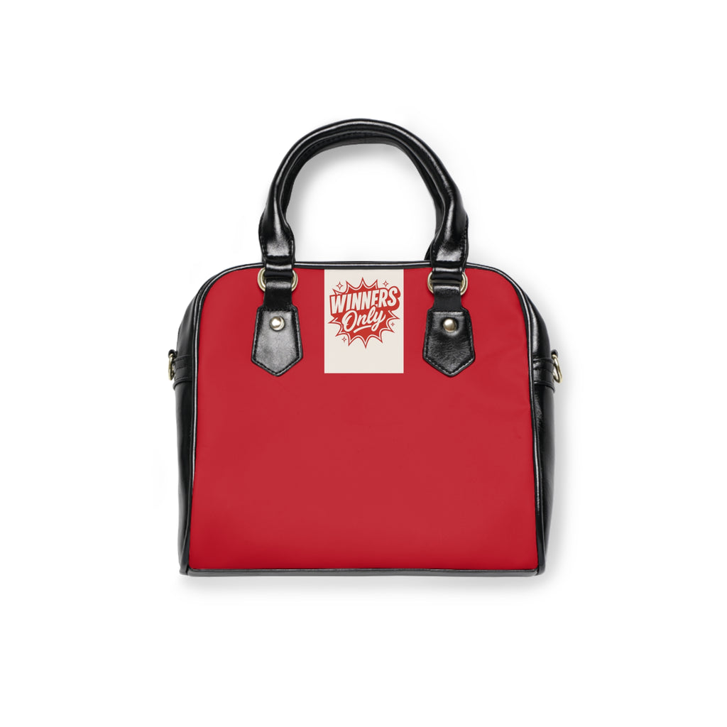 Stylish Shoulder Handbag with Space and Winner Designs
