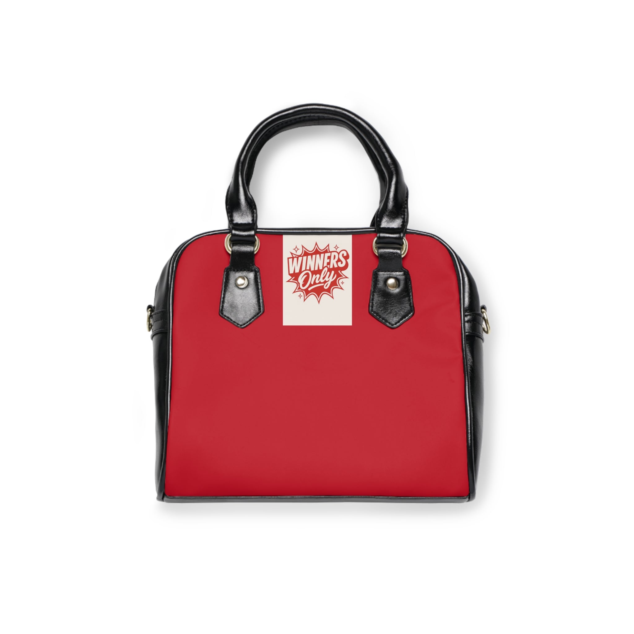 Stylish Shoulder Handbag with Space and Winner Designs