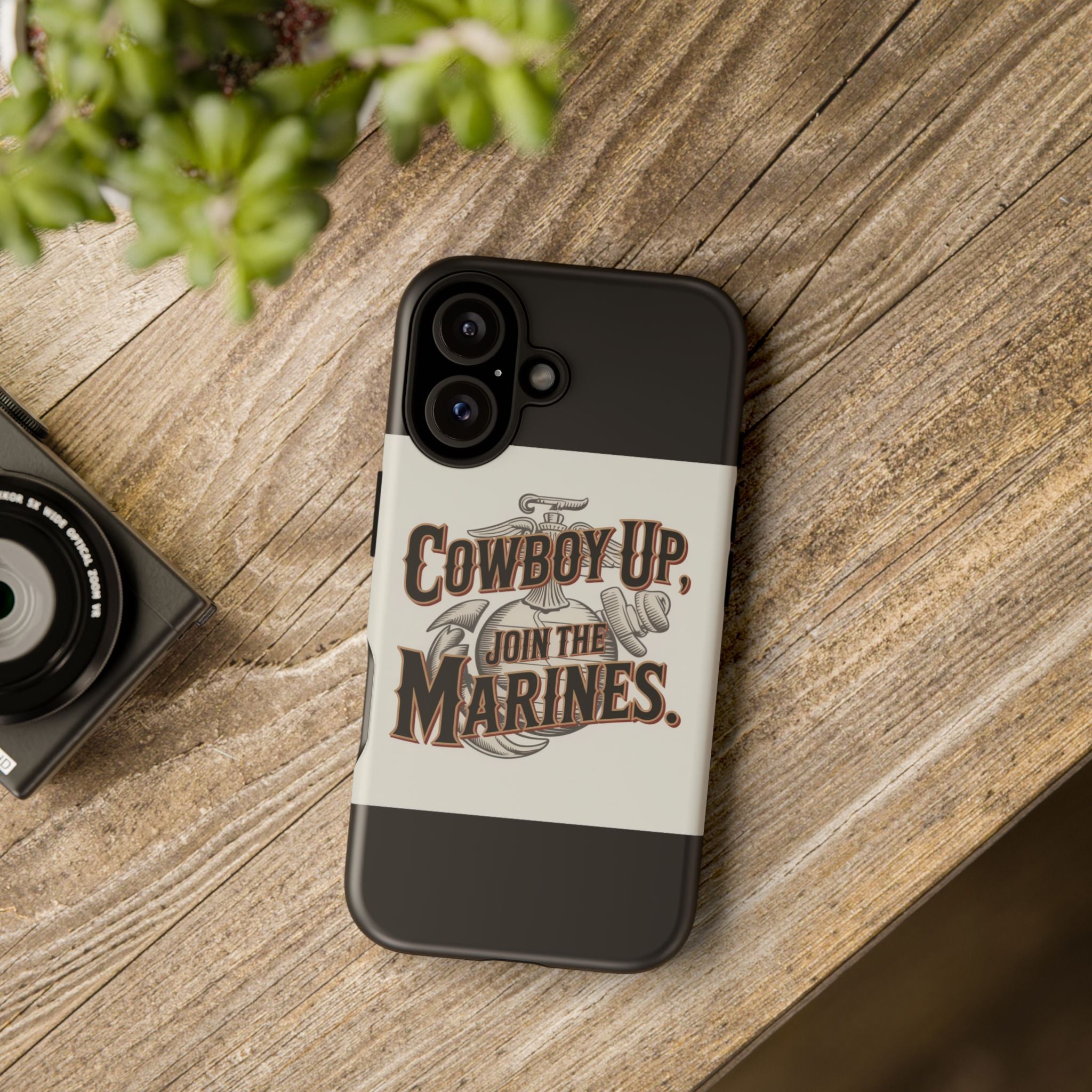 Cowboy Up Phone Case - Join the Marines