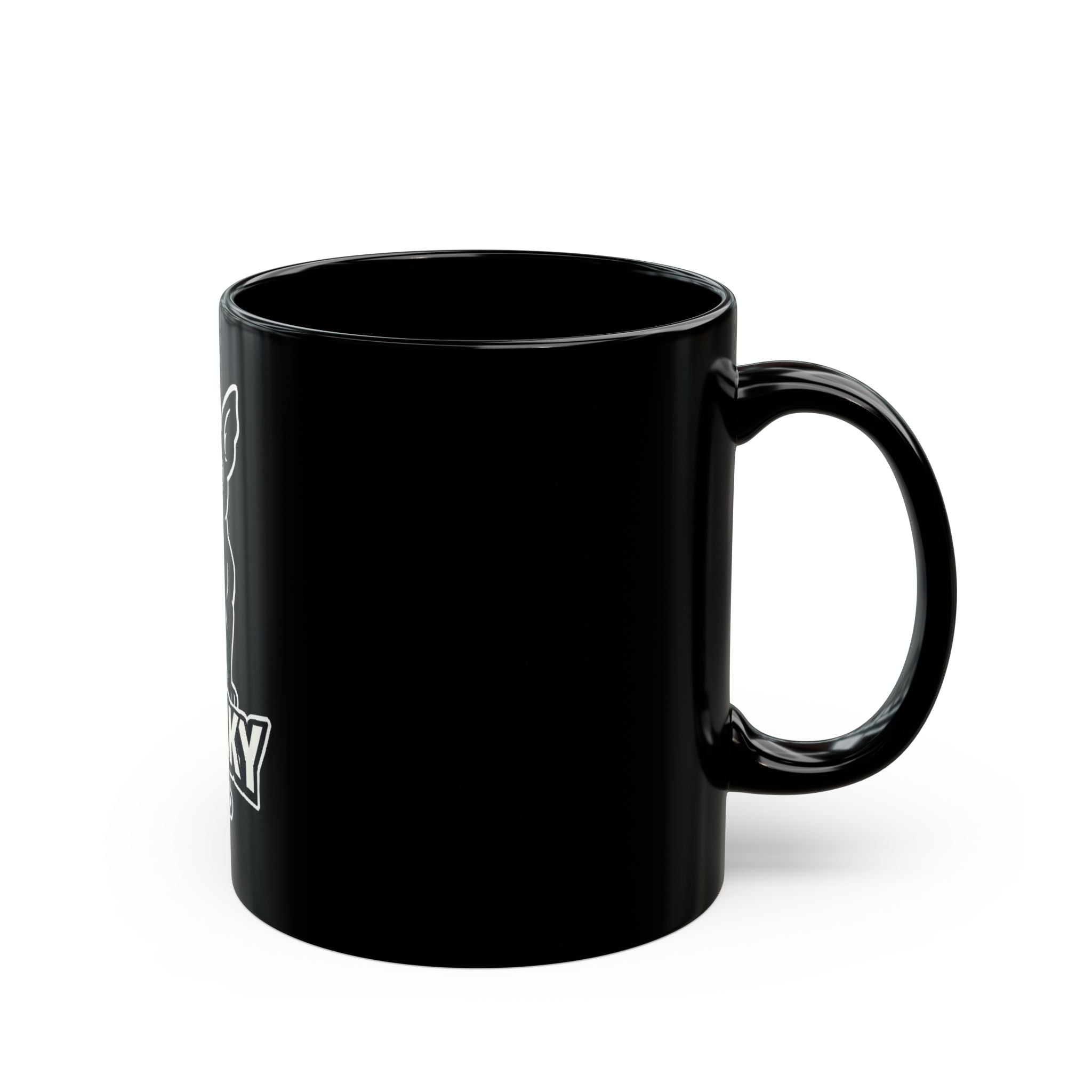 Freaky Co. Black Mug - Cool Chihuahua Design for Dog Lovers