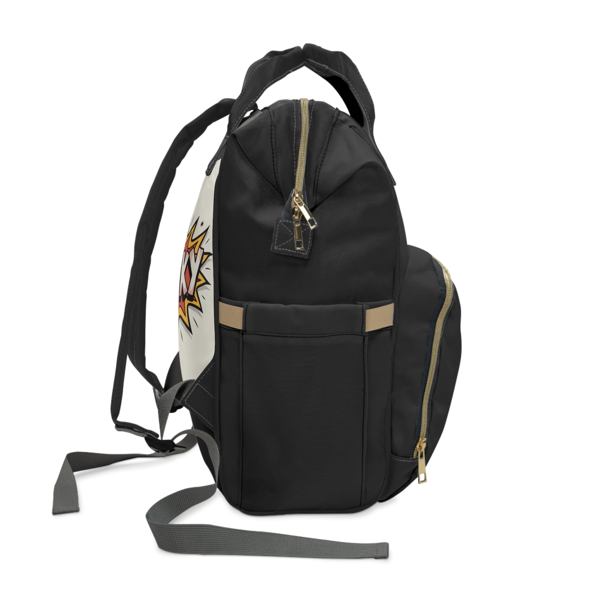 Freaky Multifunctional Diaper Backpack - Stylish & Practical Baby Bag