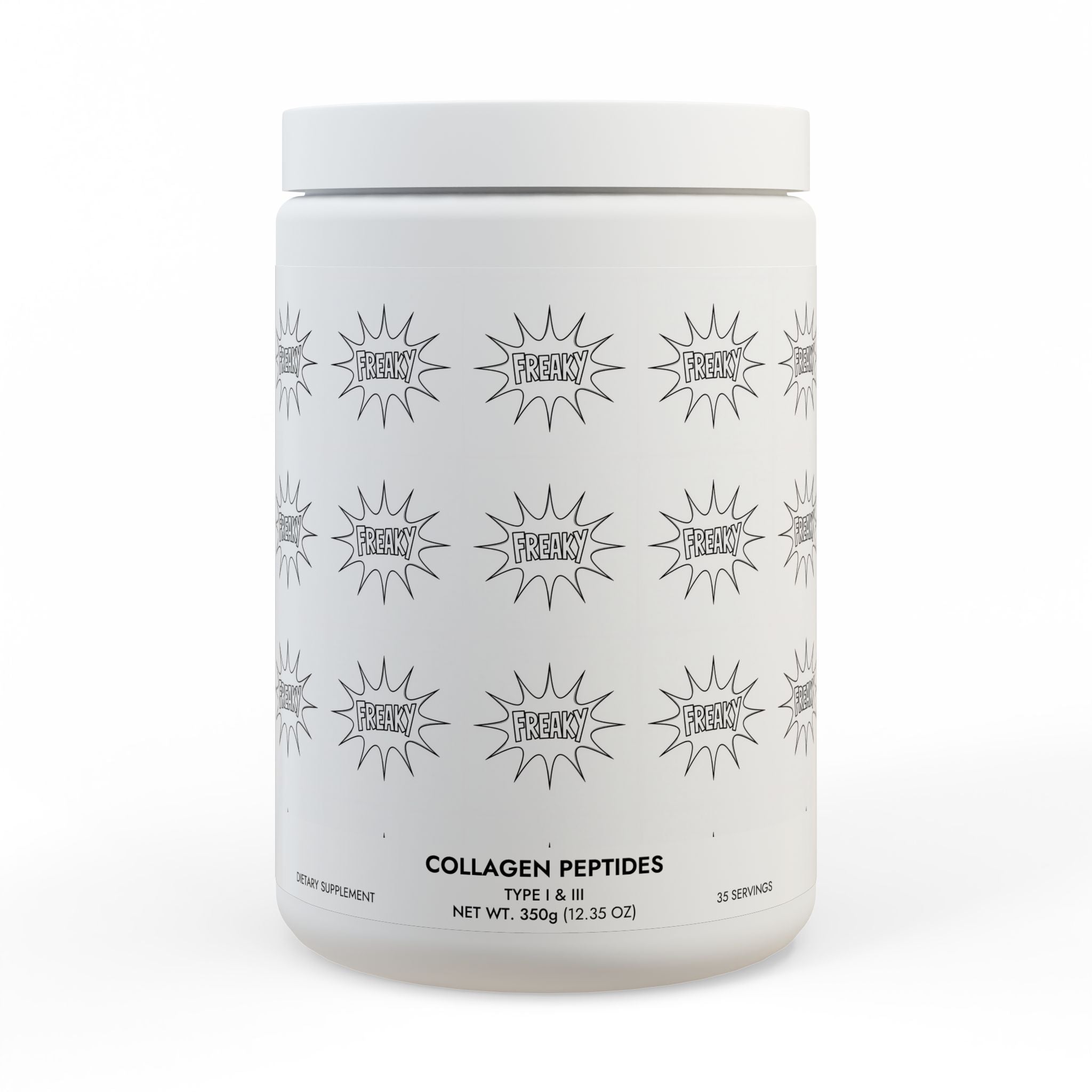 Collagen Peptides Type I & III Supplement (350g, 12.3oz)