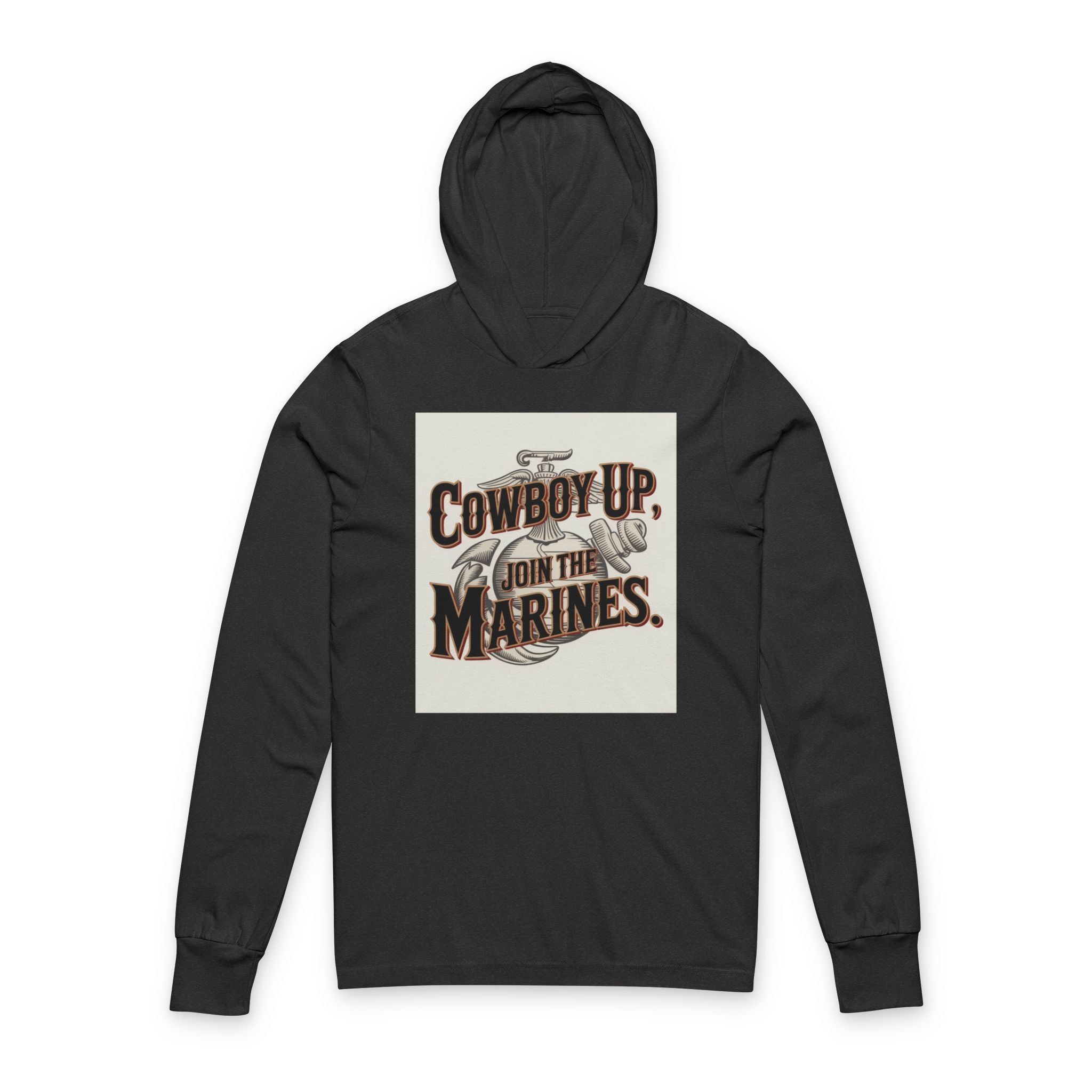 Unisex Hooded Long Sleeve Tee