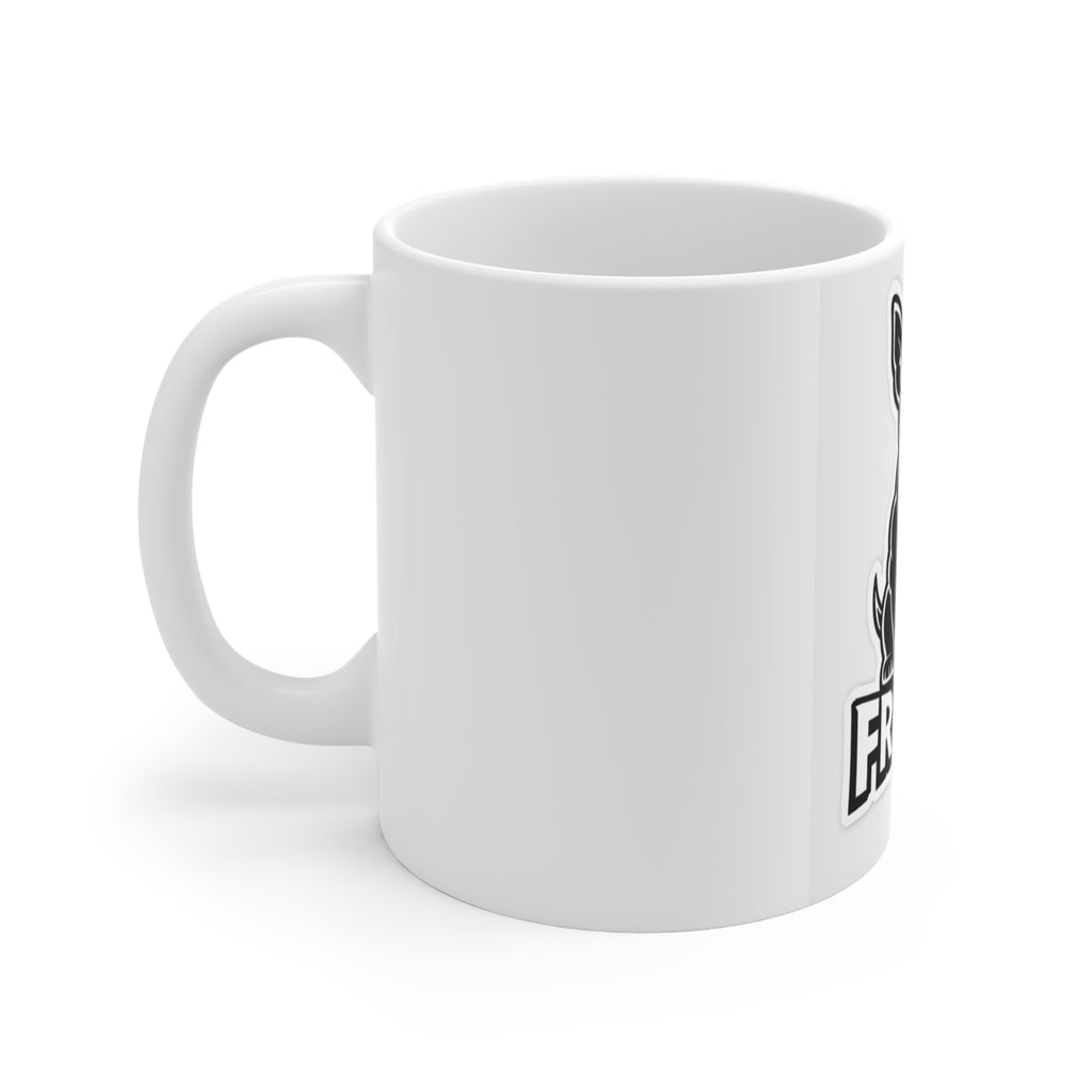 Freaky Co. Dog Mug - 11oz Black Chihuahua Coffee Cup