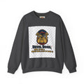 Bulldog Crewneck Sweatshirt — "Devil Dog" Military Mascot Graphic