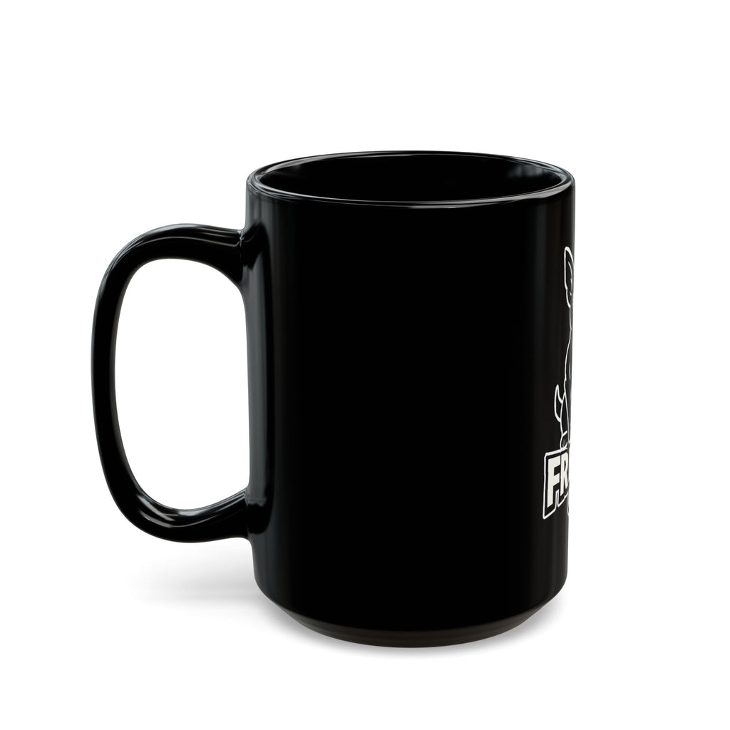 Freaky Co. Black Mug - Cool Chihuahua Design for Dog Lovers