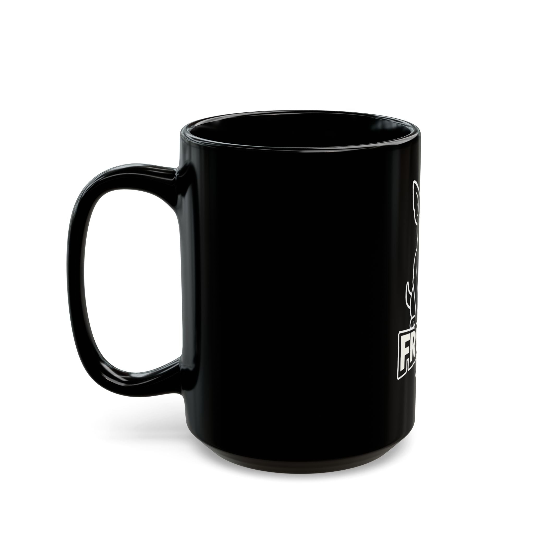 Freaky Co. Black Mug - Cool Chihuahua Design for Dog Lovers