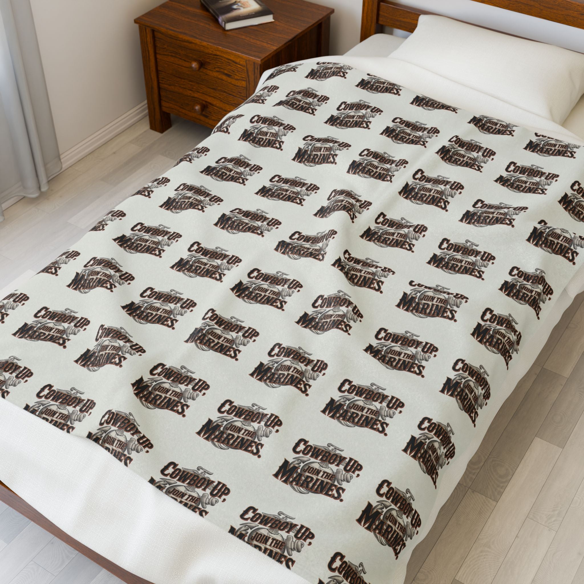 Cozy Velveteen Plush Blanket - Cuddle Up Gatherings Design