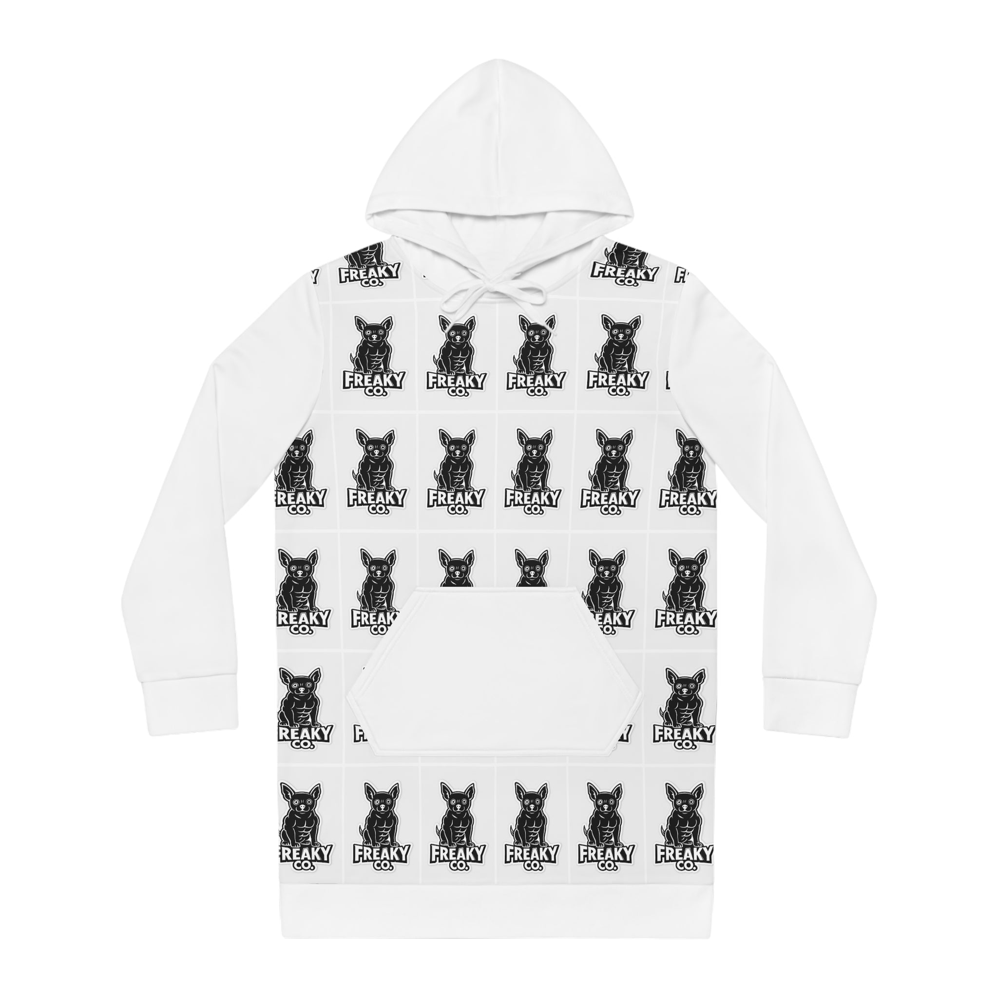 Freaky Co. Women's Hoodie Dress - Fun & Cozy Streetwear