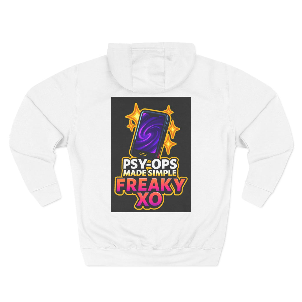Freaky XO Two-Sided Hoodie - Cozy & Quirky Style for Fun Lovers