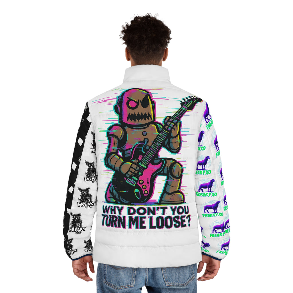 Men's Puffer Jacket (AOP)