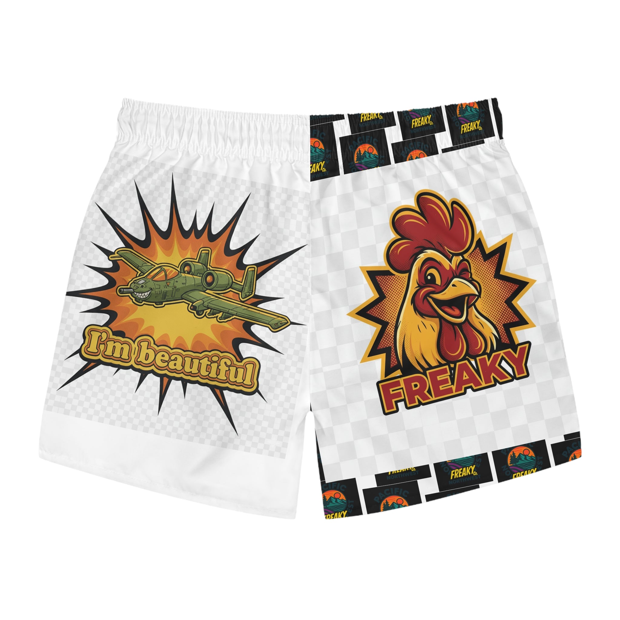 Freaky Fun Swim Trunks for Summer Adventures