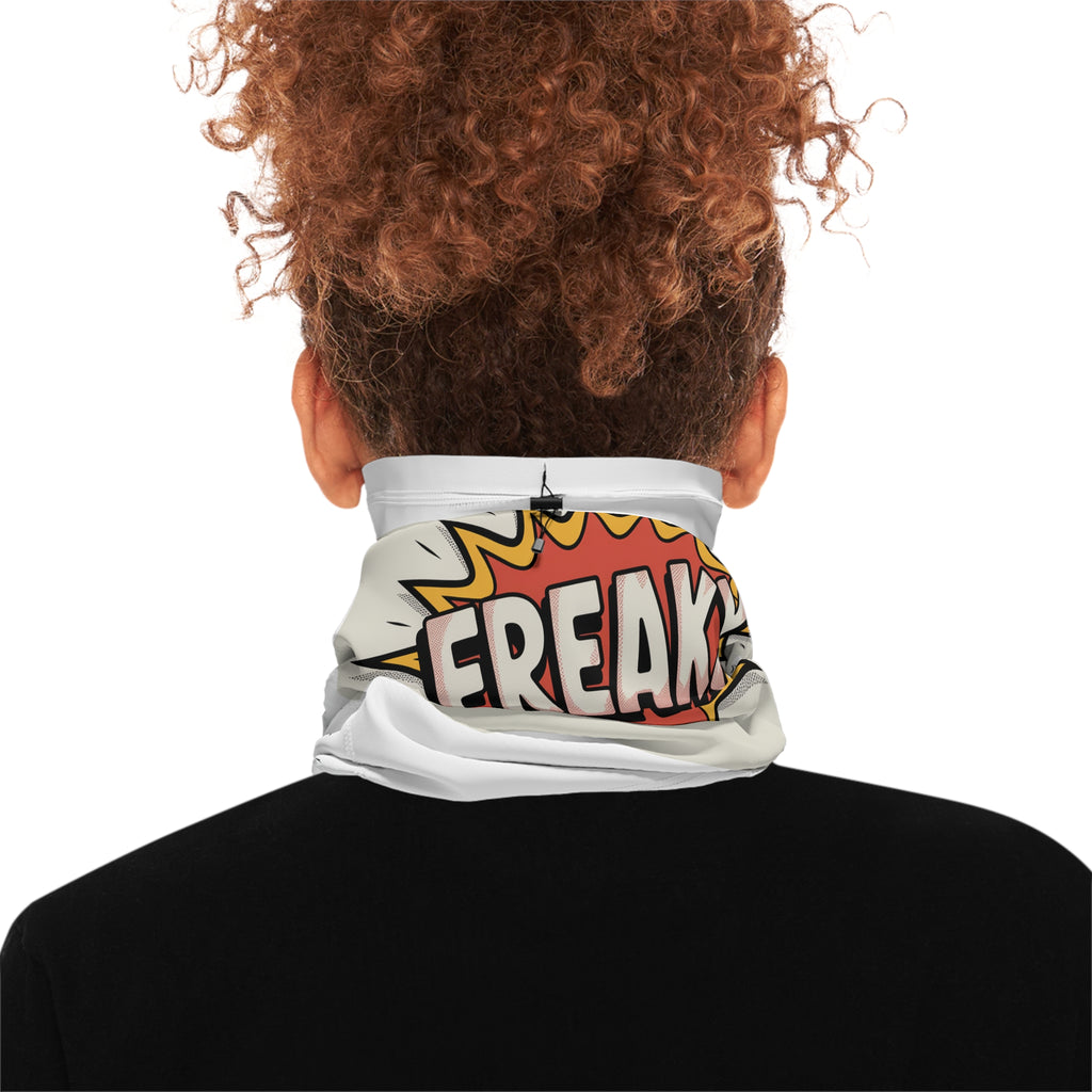 Winter Neck Gaiter with Drawstring - Versatile Cold Weather Accessory