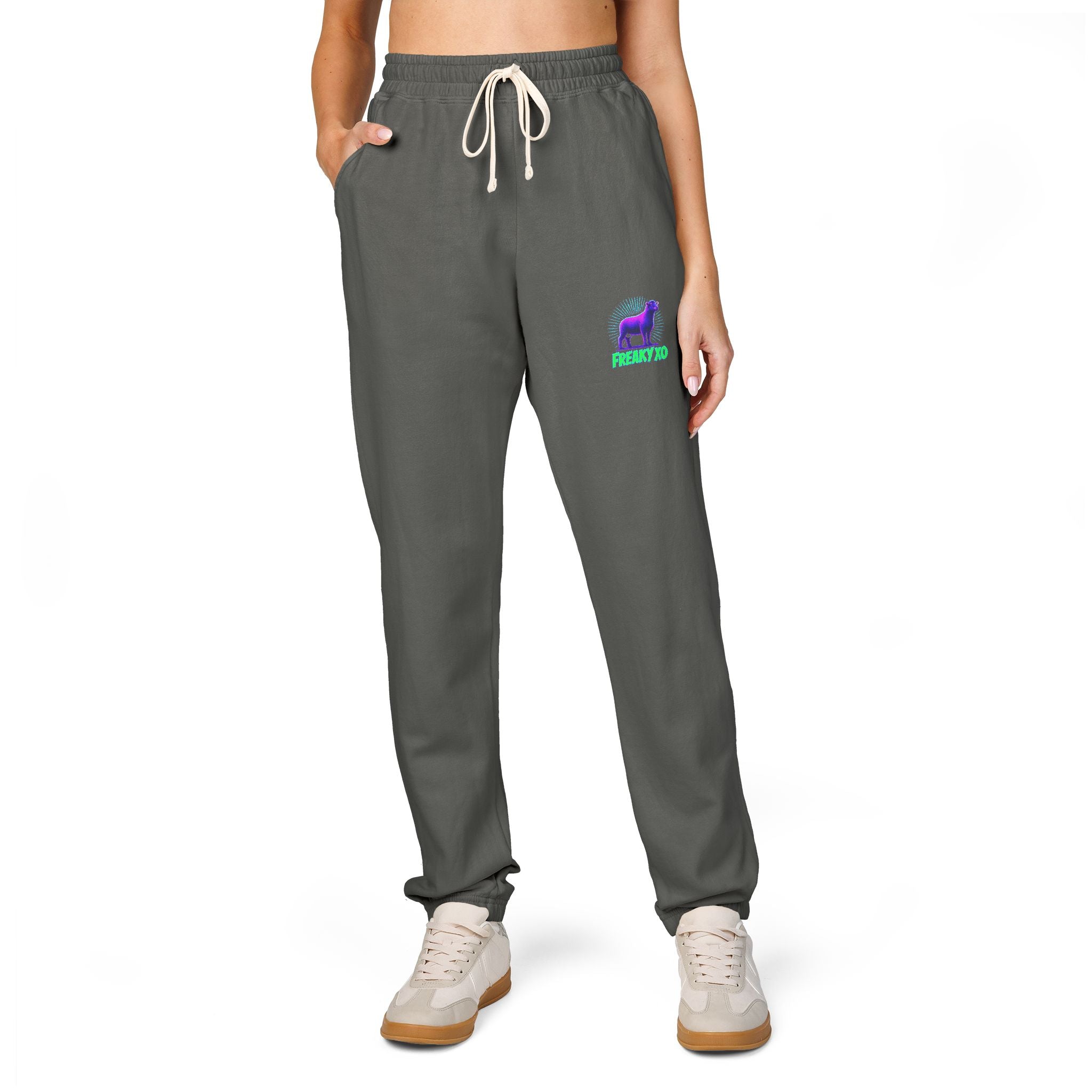 Unisex Garment-Dyed Fleece Sweatpants