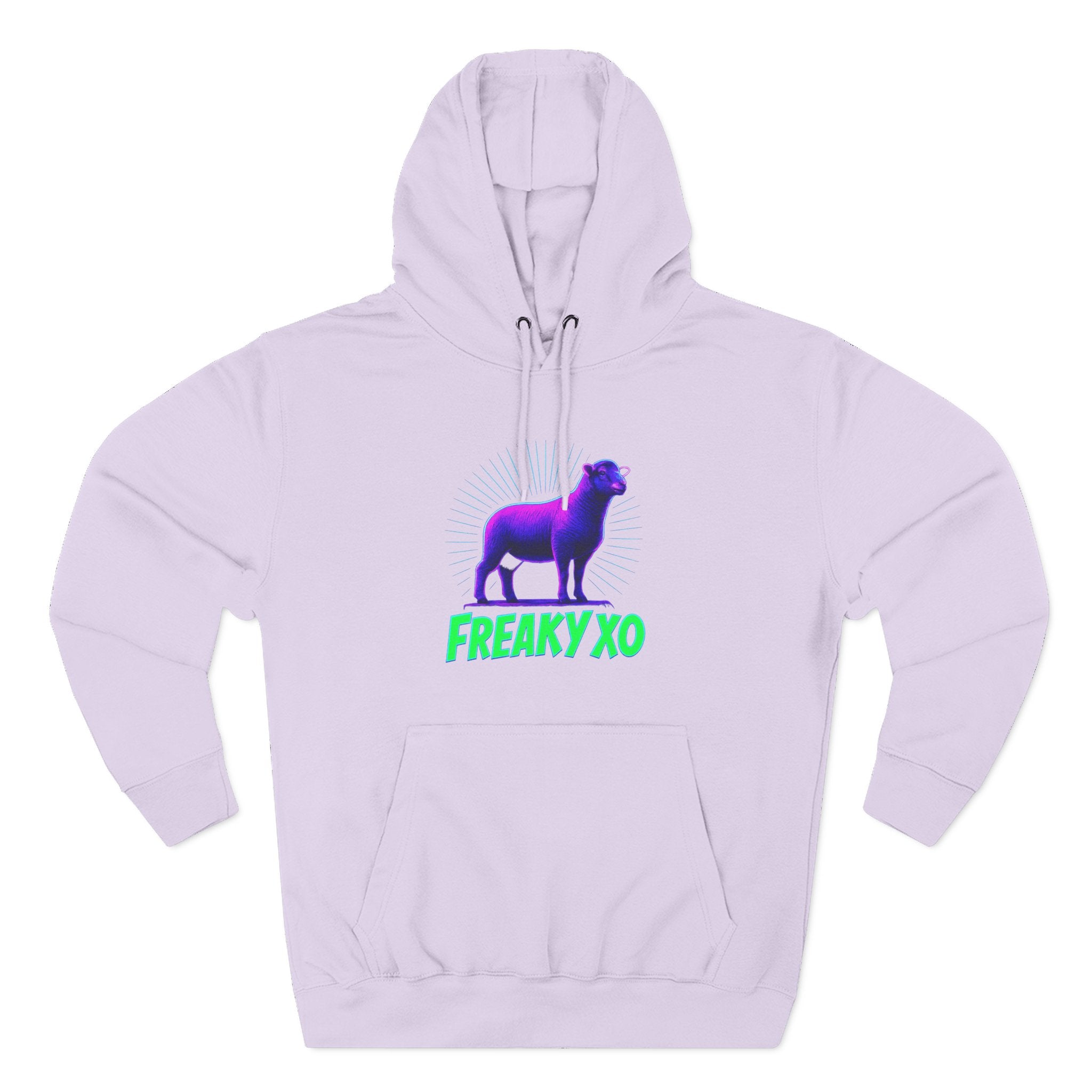 Freaky XO Two-Sided Hoodie - Cozy & Quirky Style for Fun Lovers