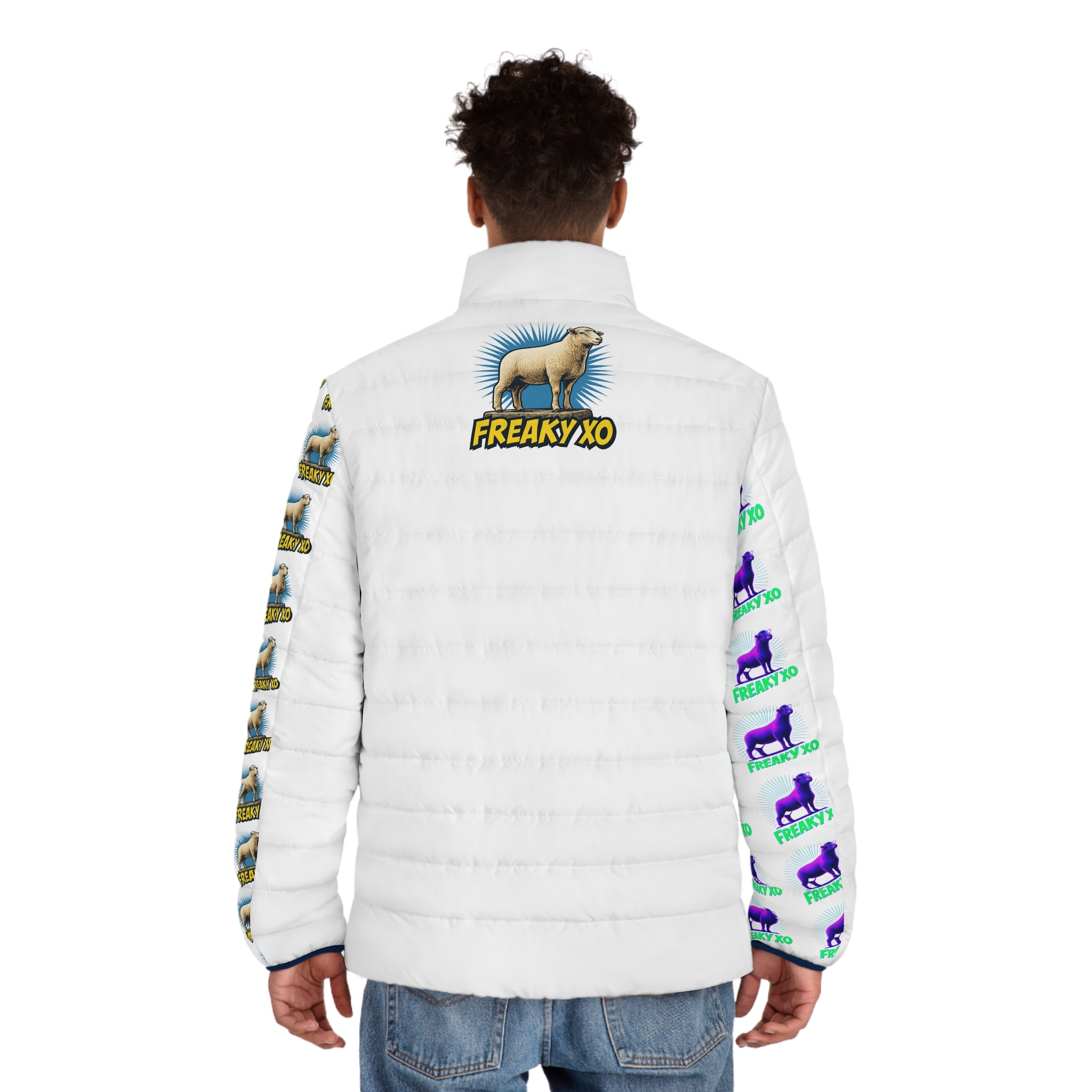 Men's Puffer Jacket (AOP)