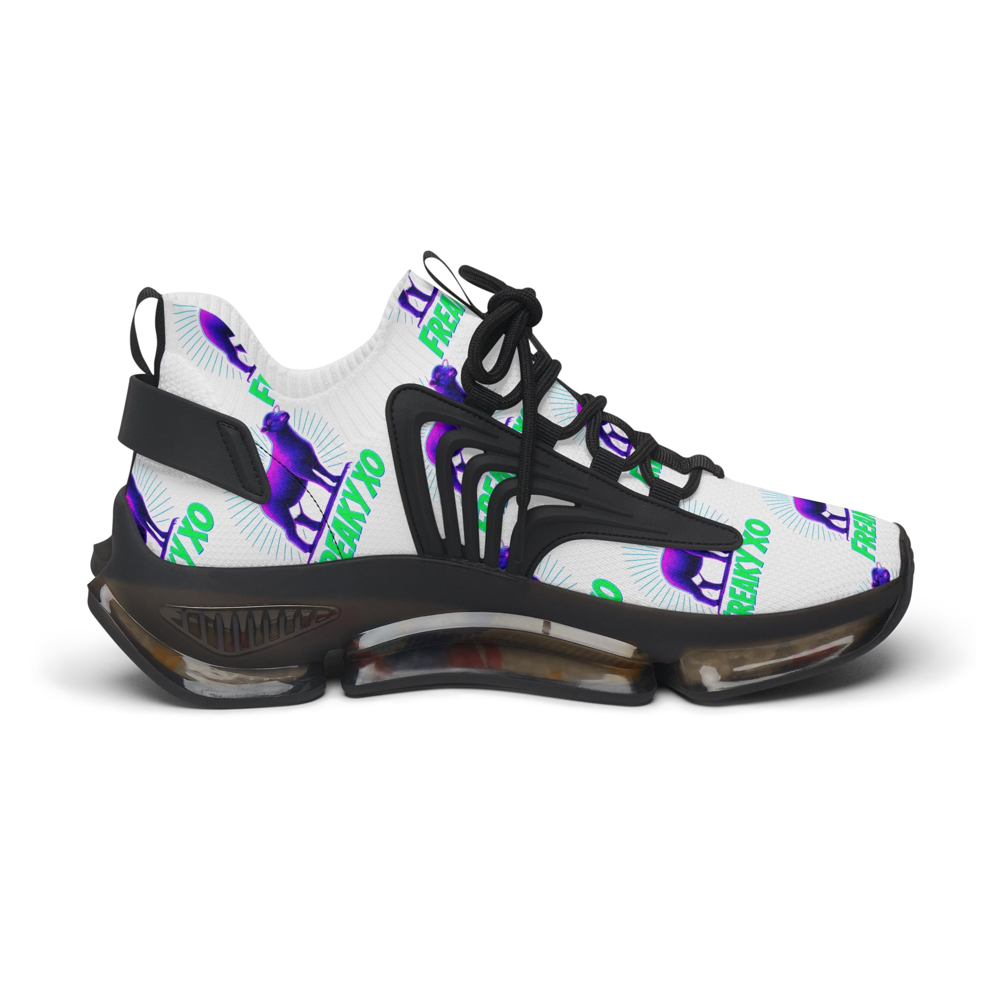 Funky Women's Mesh Sneakers - Trendy Lightweight Athletic Shoes for Everyday Style