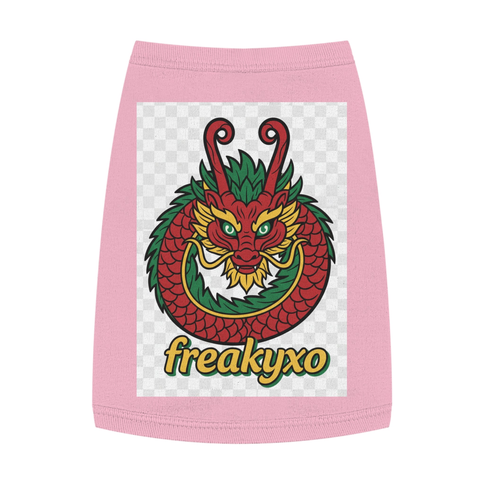 Dragon Design Pet Tank Top for Stylish Pets