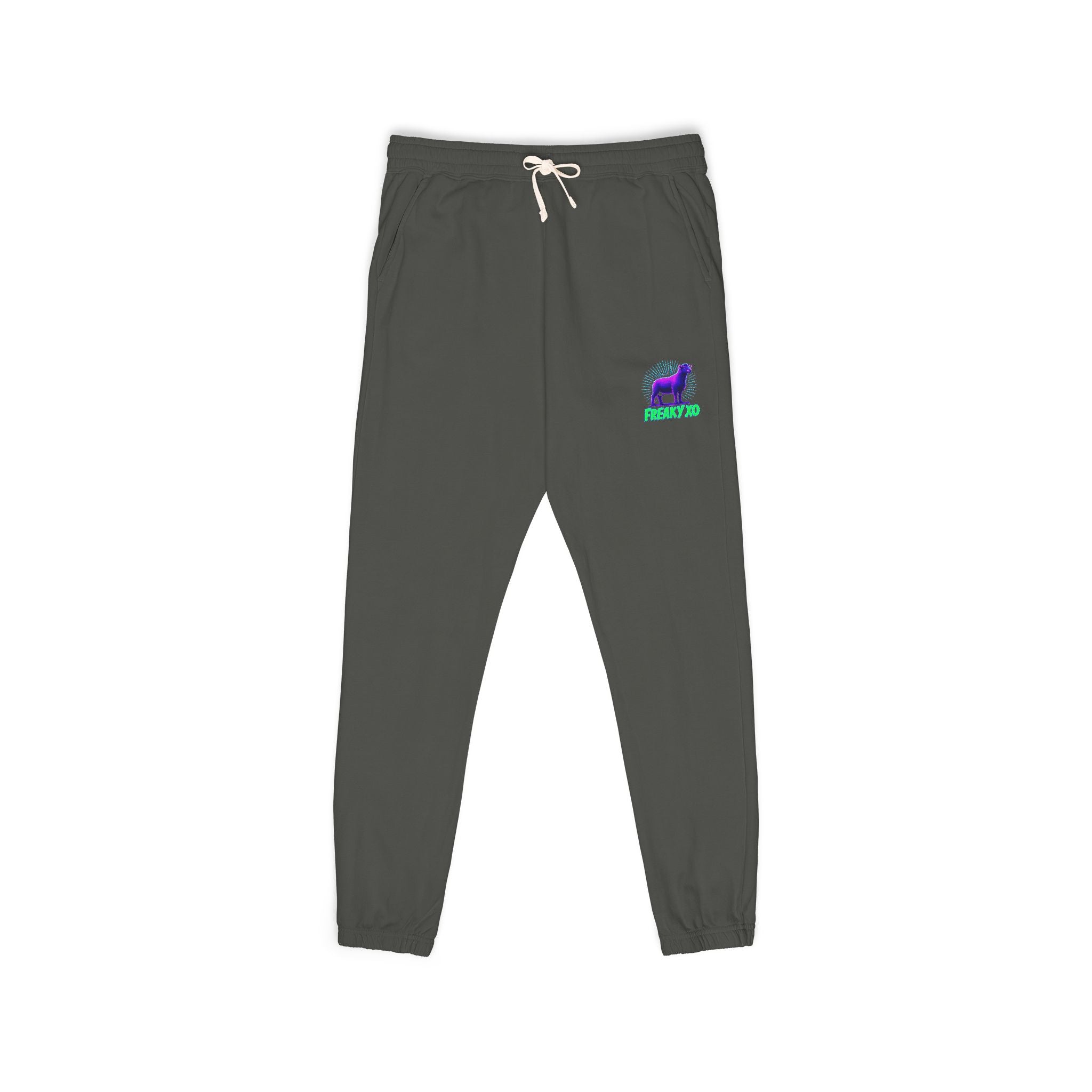 Unisex Garment-Dyed Fleece Sweatpants