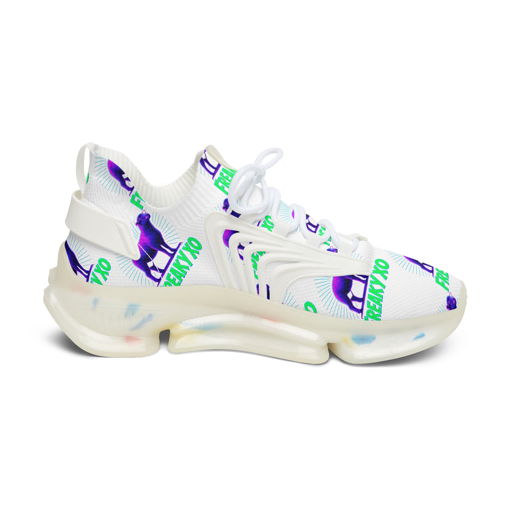 Funky Women's Mesh Sneakers - Trendy Lightweight Athletic Shoes for Everyday Style