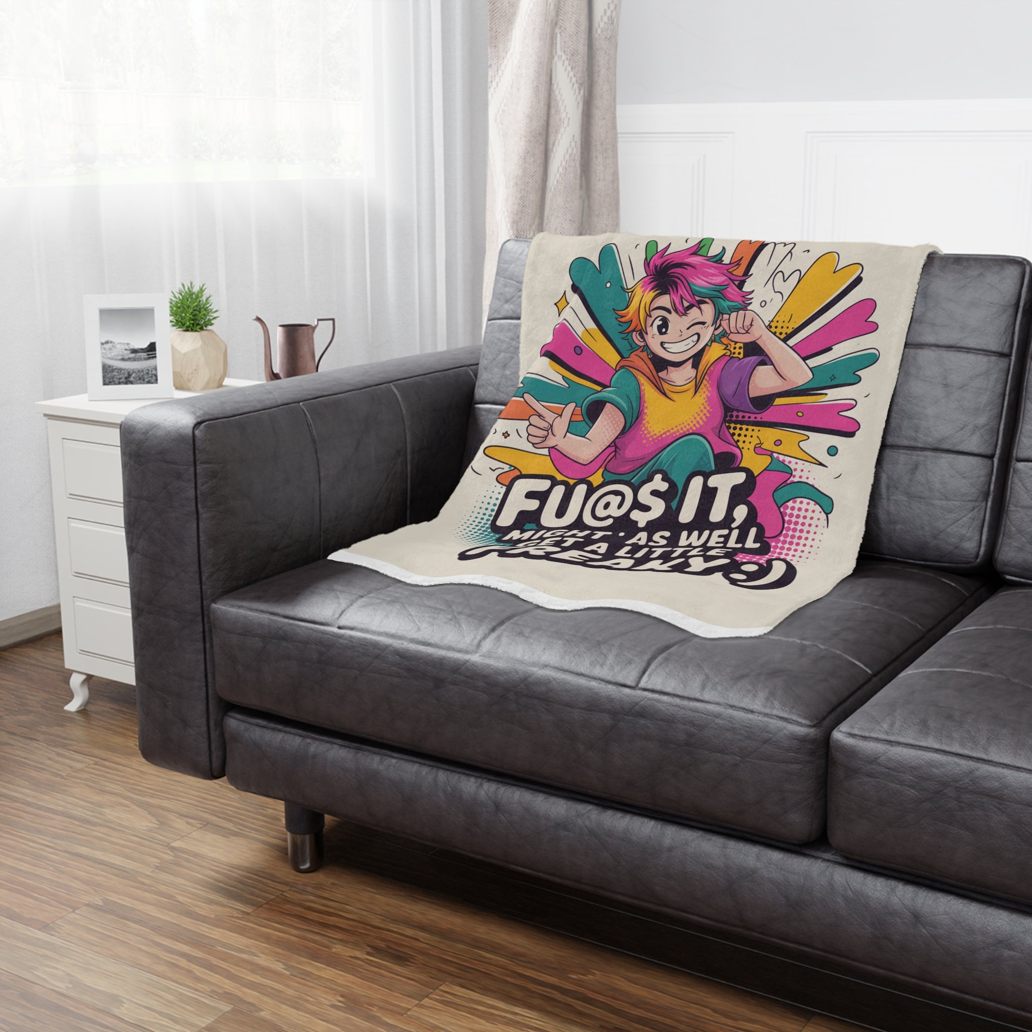 Freaky Fun Minky Blanket