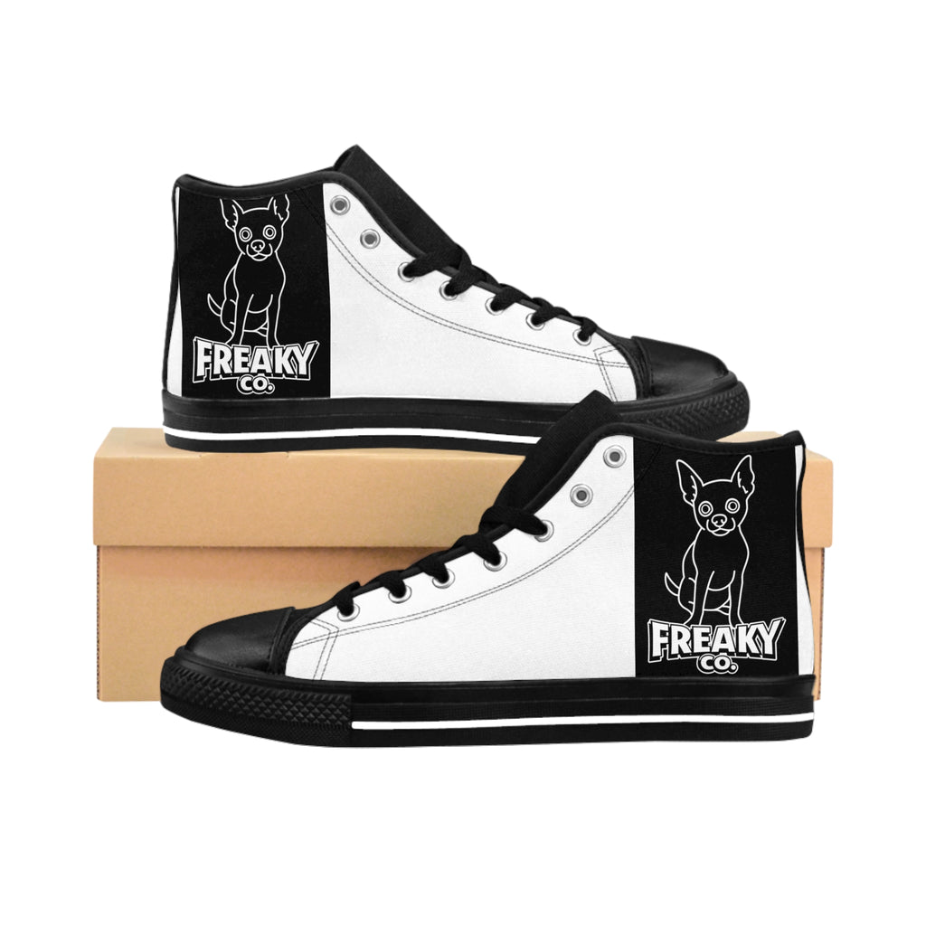 Freaky Classic High-Top Sneakers for Trendsetters