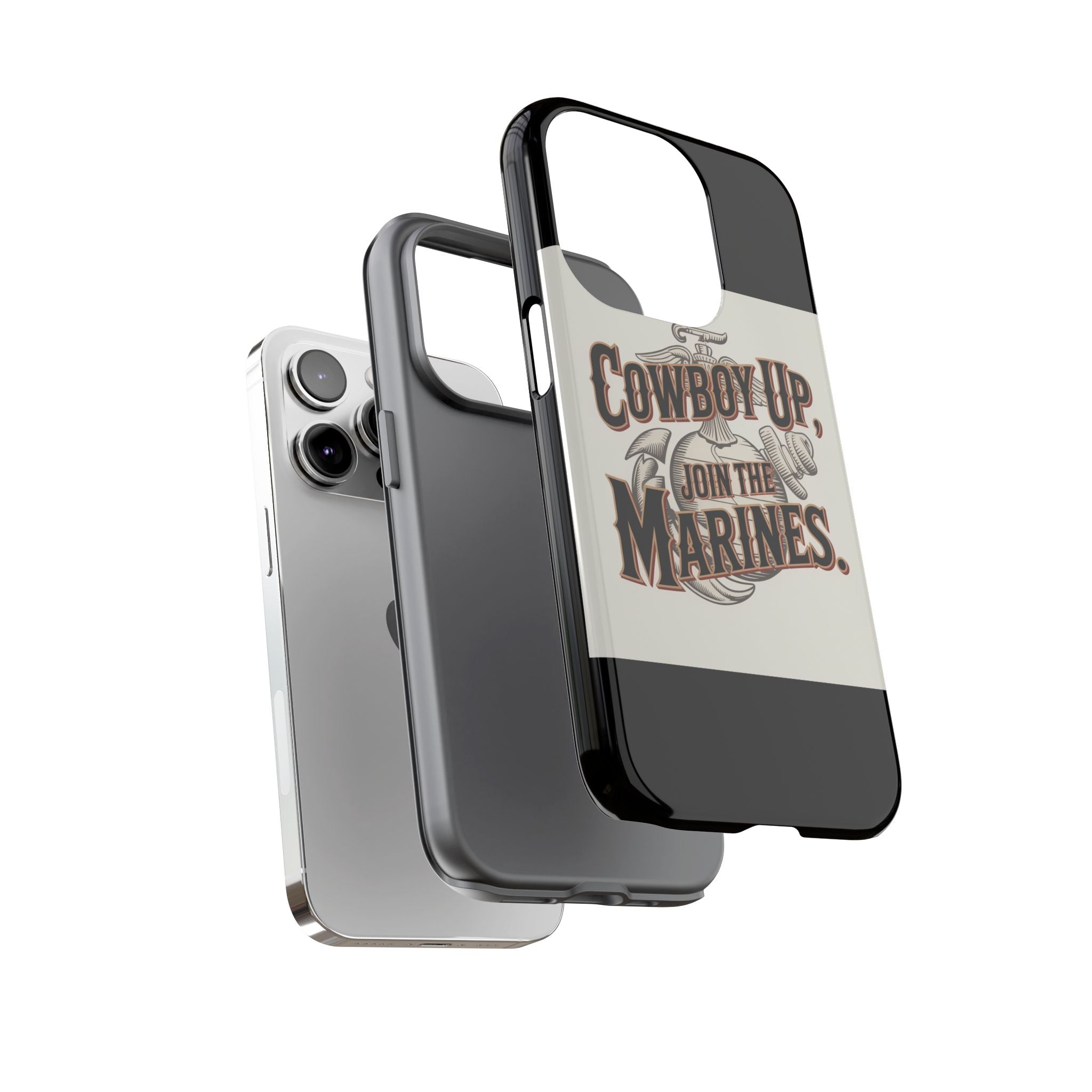 Cowboy Up Phone Case - Join the Marines