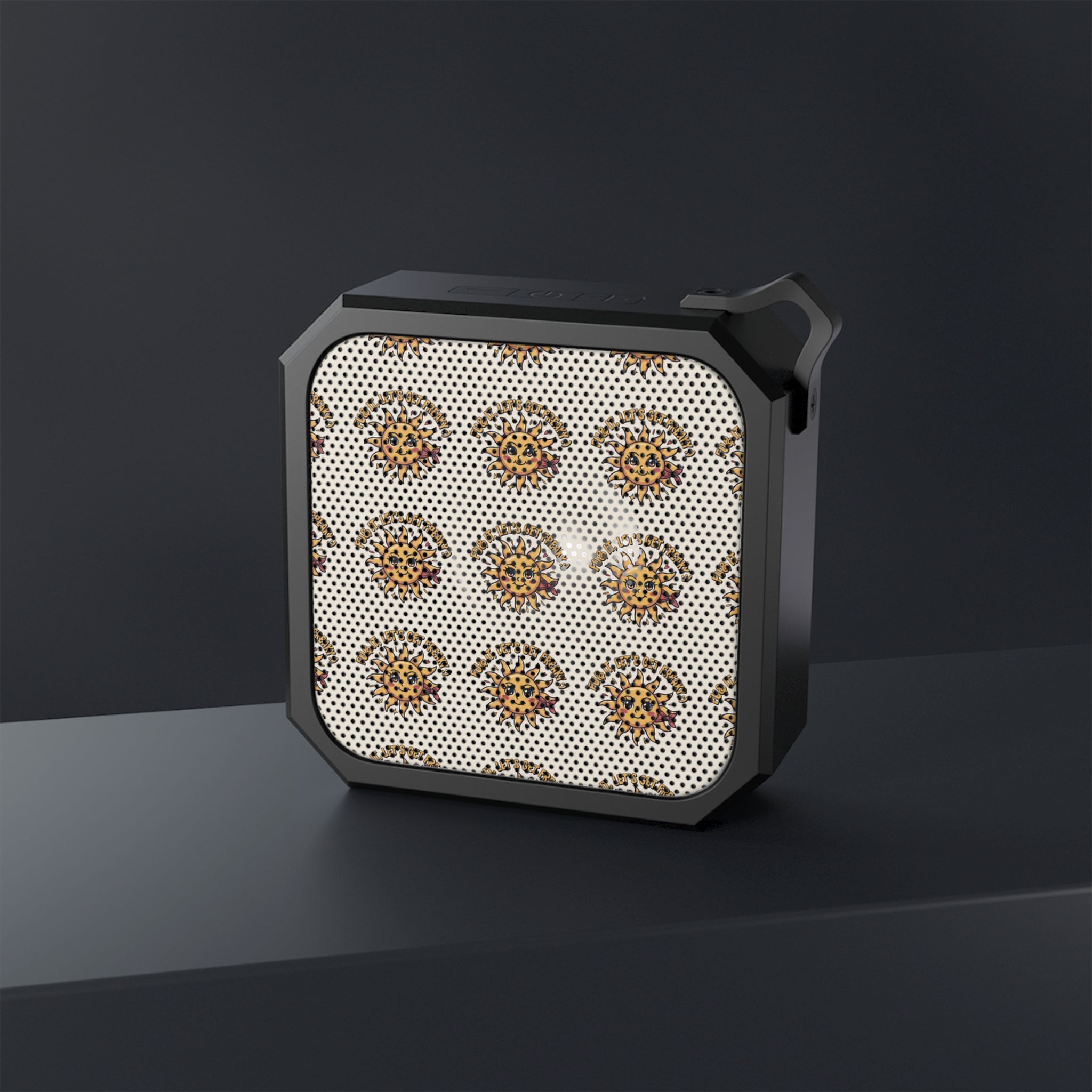 Outdoor Bluetooth Speaker with Vintage Floral Design