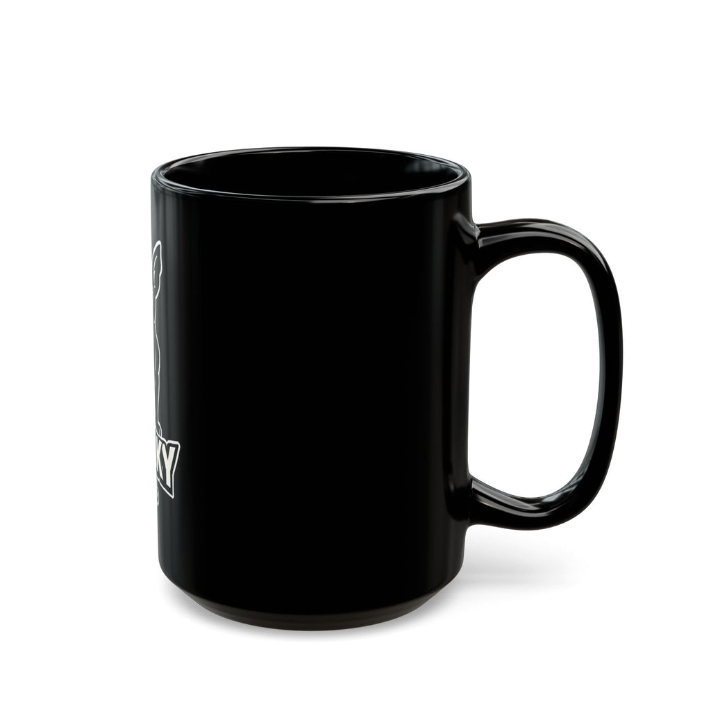 Freaky Co. Black Mug - Cool Chihuahua Design for Dog Lovers