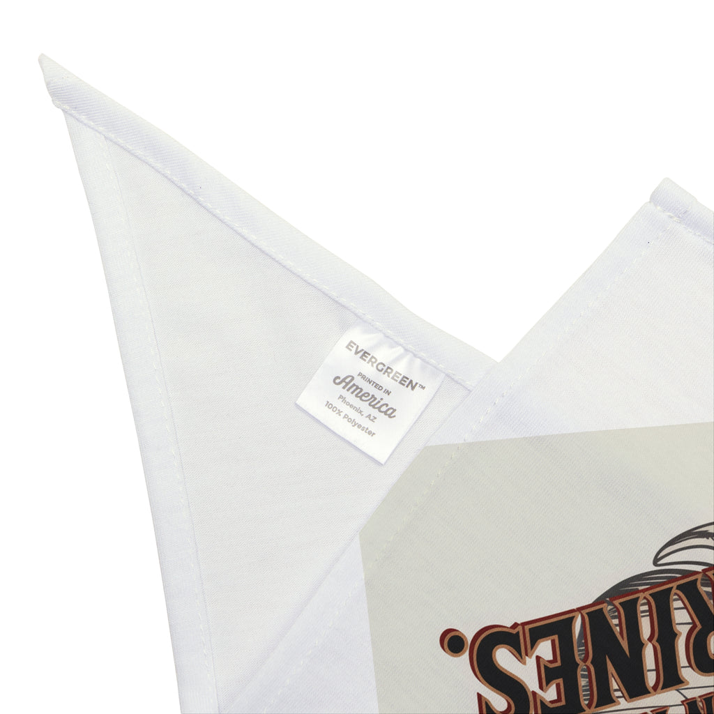 Cowboy Up Pet Bandana for Proud Marine Owners
