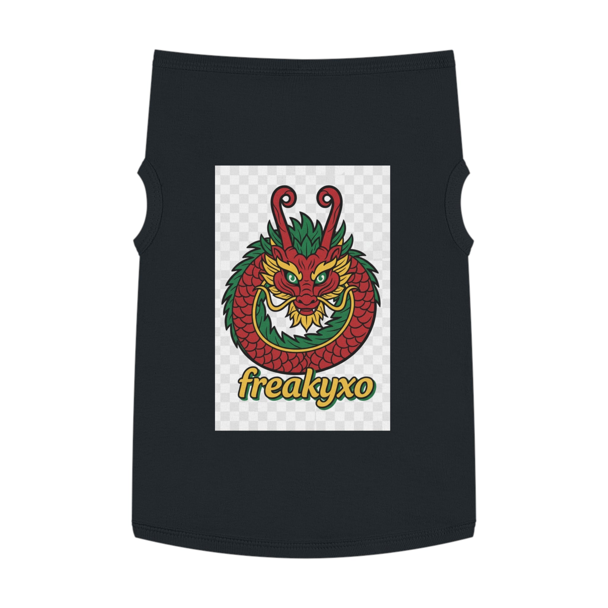 Dragon Design Pet Tank Top for Stylish Pets