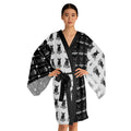 Stylish Long Sleeve Kimono Robe - Bold Wolf Legacy Design