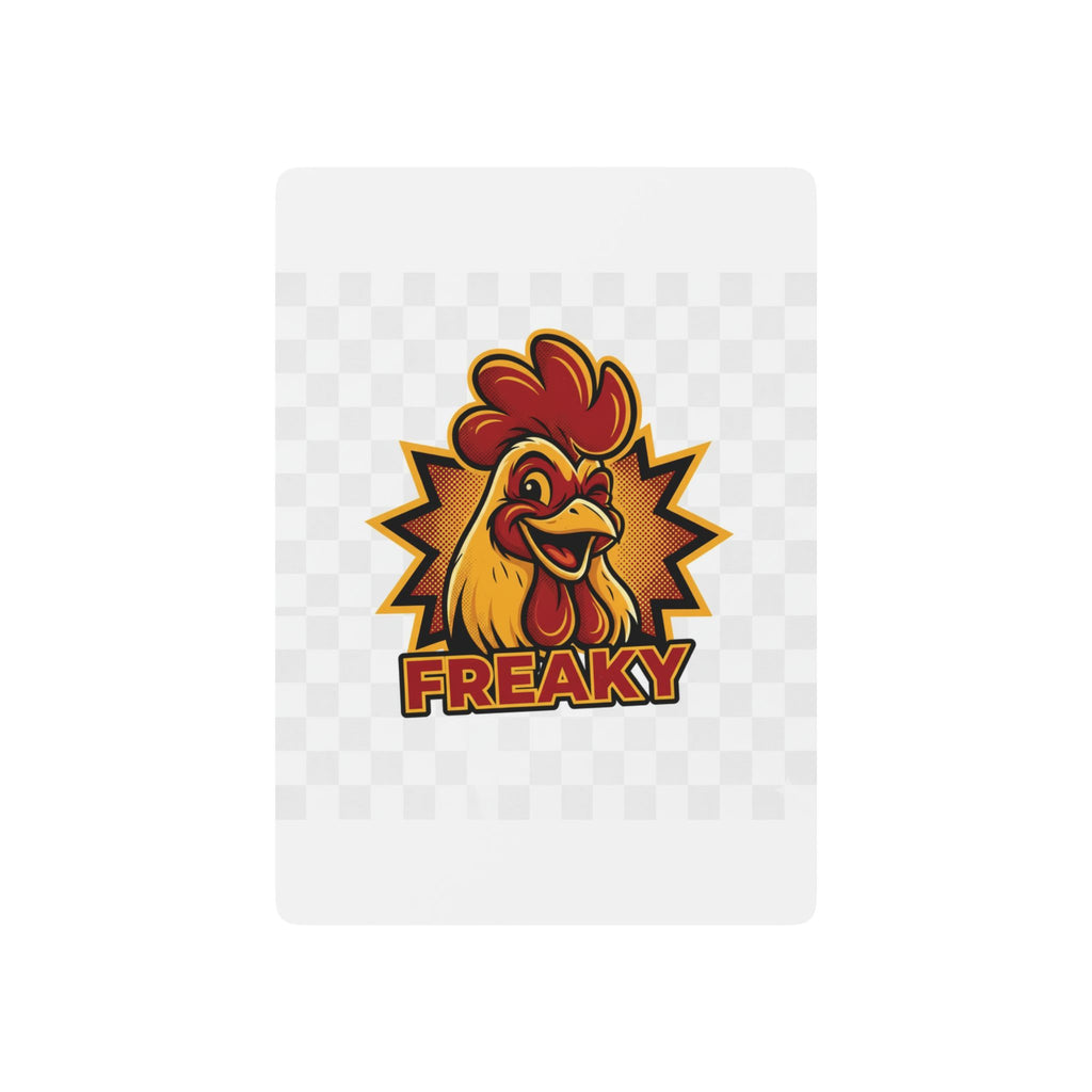 Freaky Chicken Poker Playing Cards Set