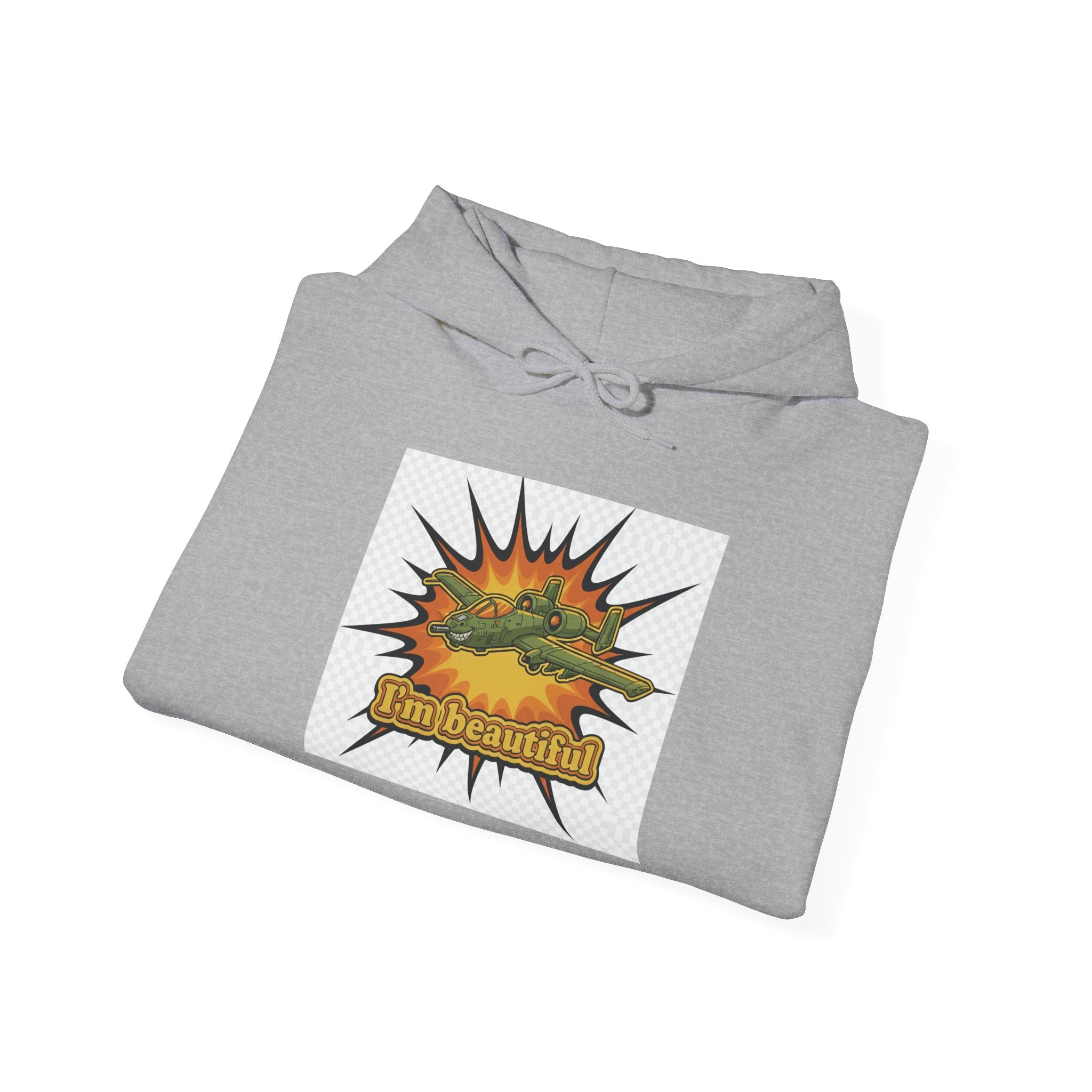 I'm beautiful Graphic Hoodie - Unisex Heavy Blend Sweatshirt