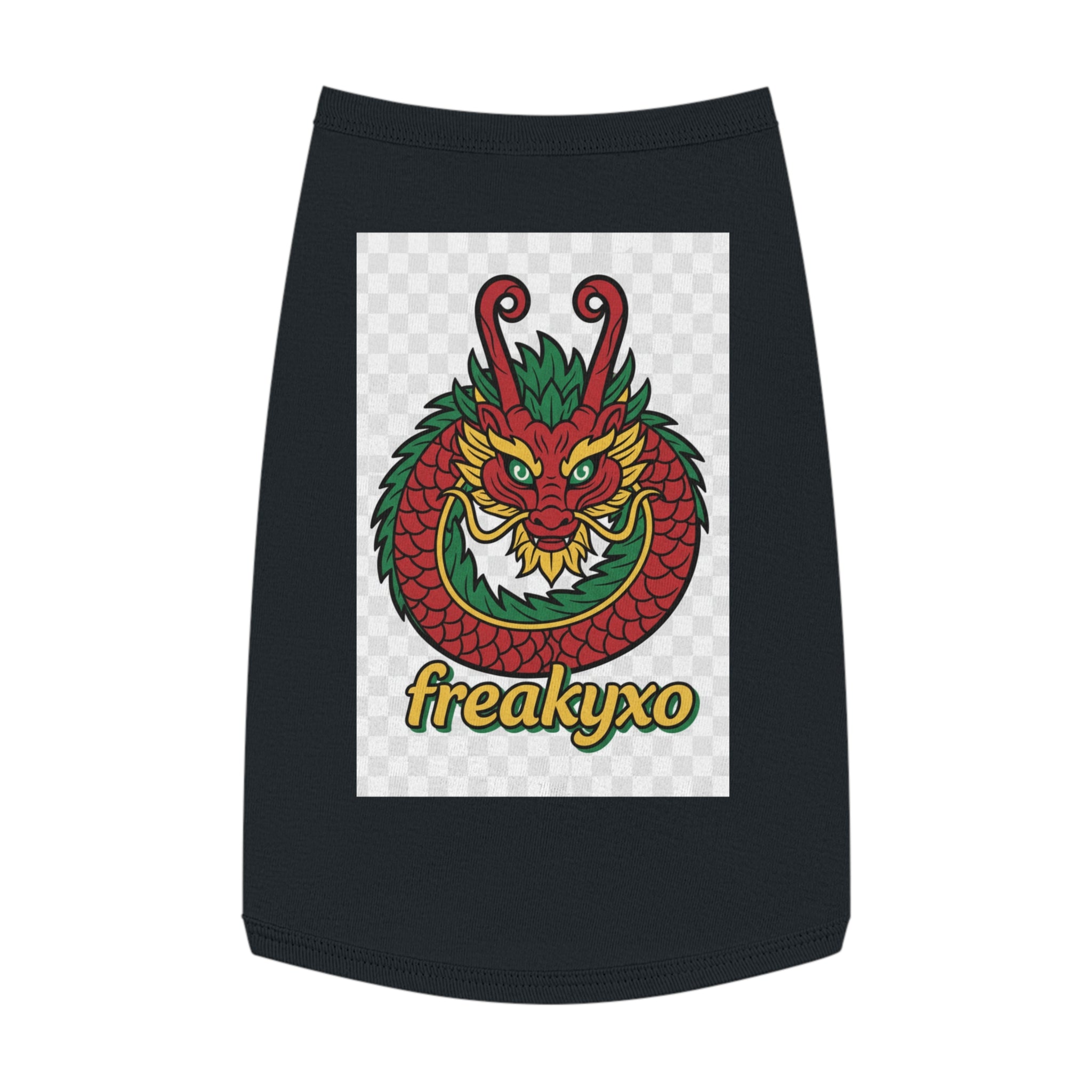 Dragon Design Pet Tank Top for Stylish Pets