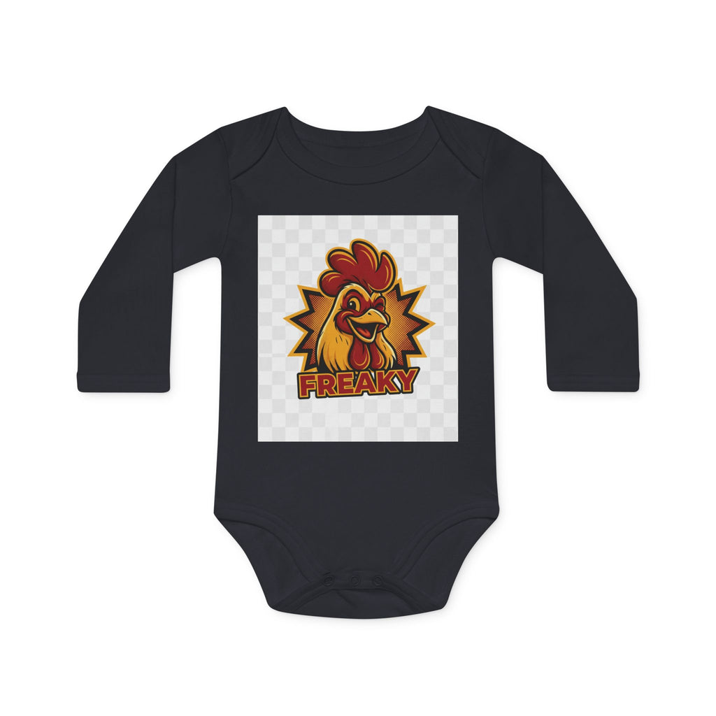 Freaky Rooster Baby Bodysuit