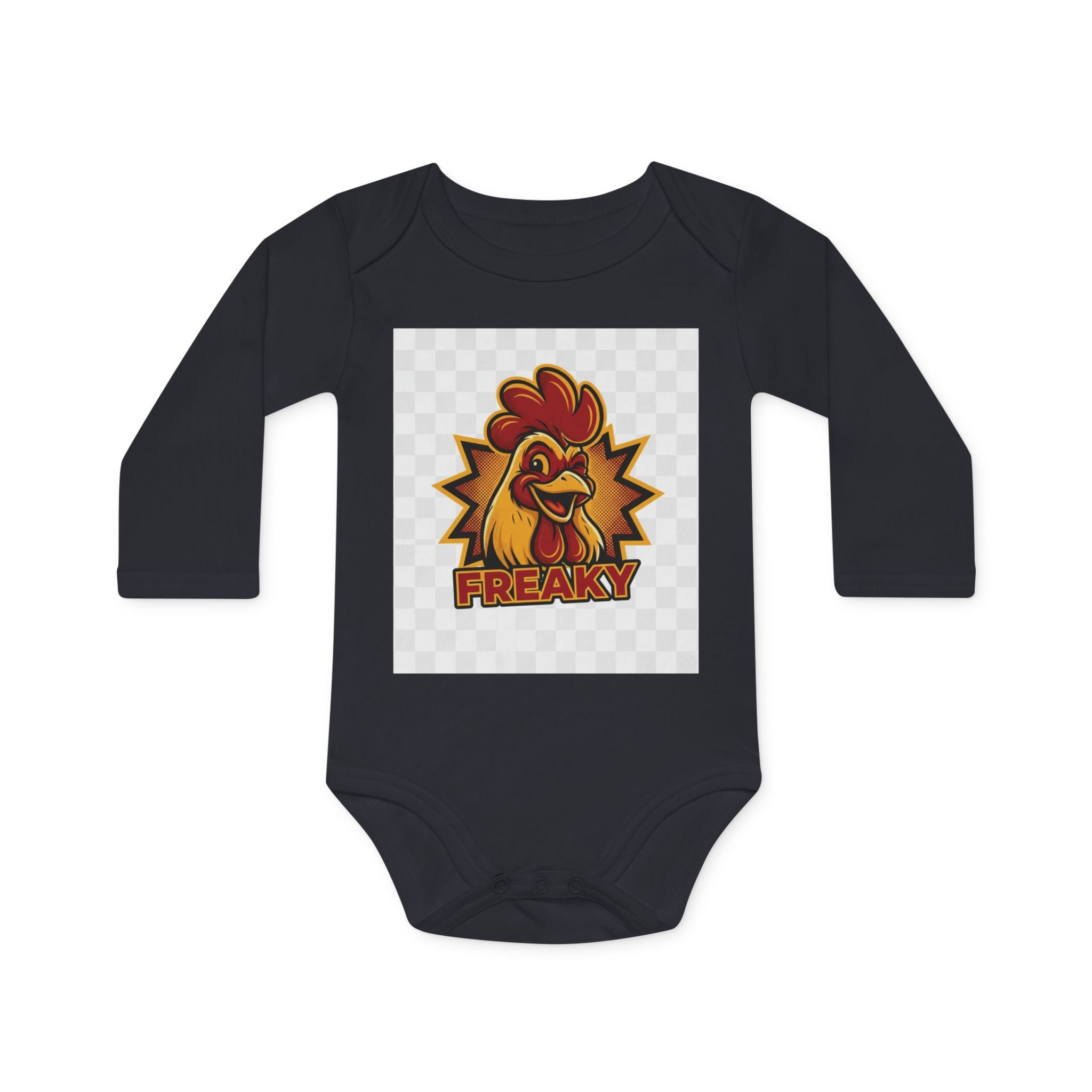 Freaky Rooster Baby Bodysuit