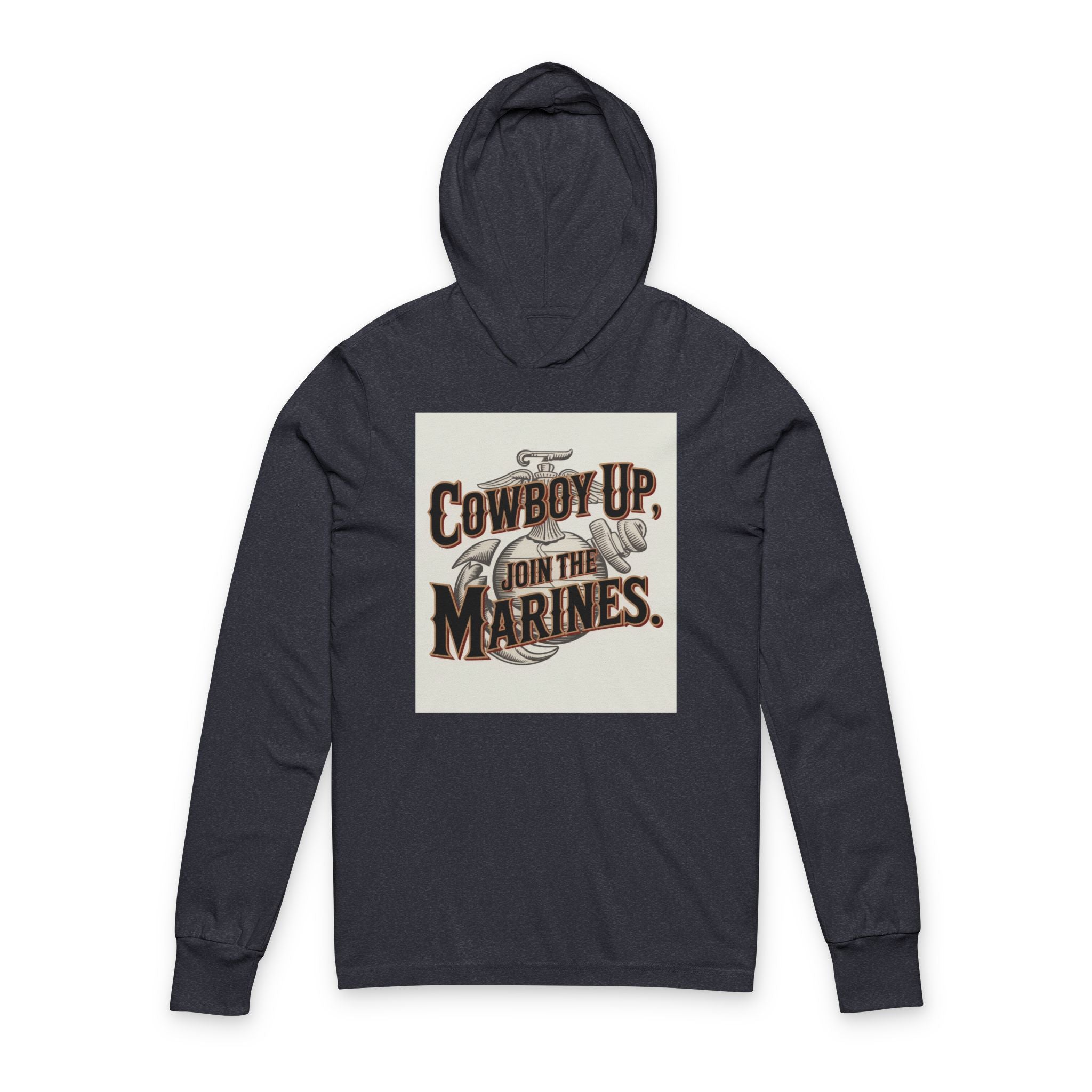 Unisex Hooded Long Sleeve Tee