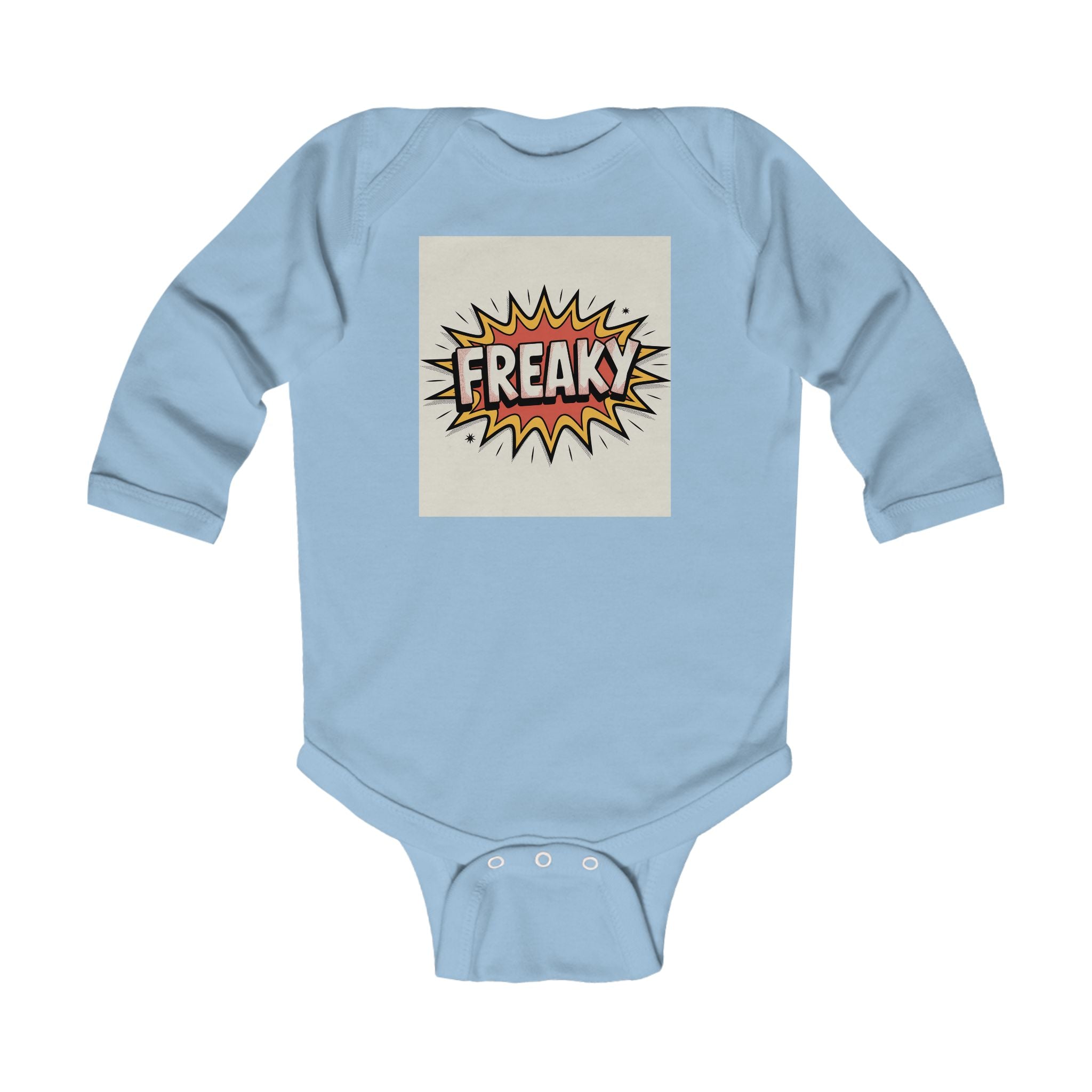 Freaky Baby Bodysuit - Fun Long Sleeve Onesie for Infants