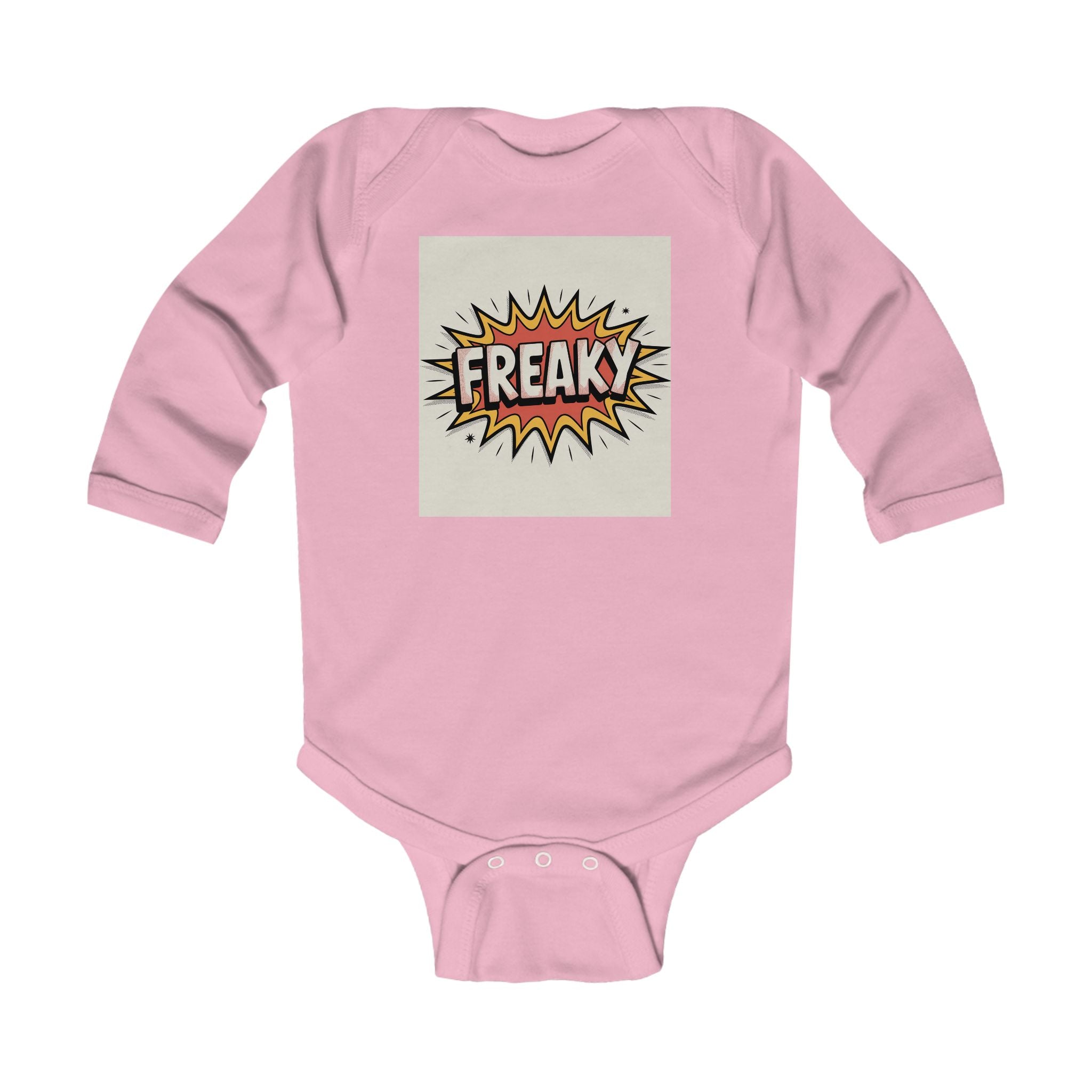 Freaky Baby Bodysuit - Fun Long Sleeve Onesie for Infants