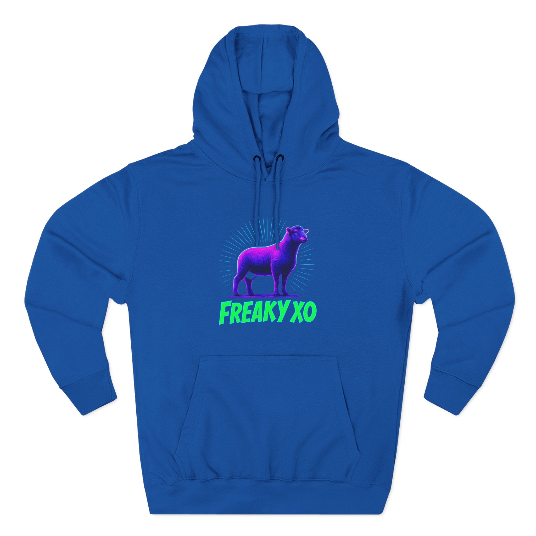 Freaky XO Two-Sided Hoodie - Cozy & Quirky Style for Fun Lovers