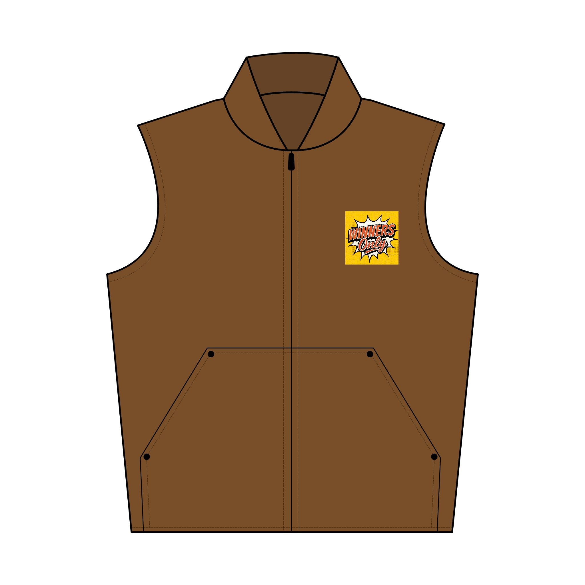 CornerStone® Unisex Washed Duck Cloth Vest (Embroidery)