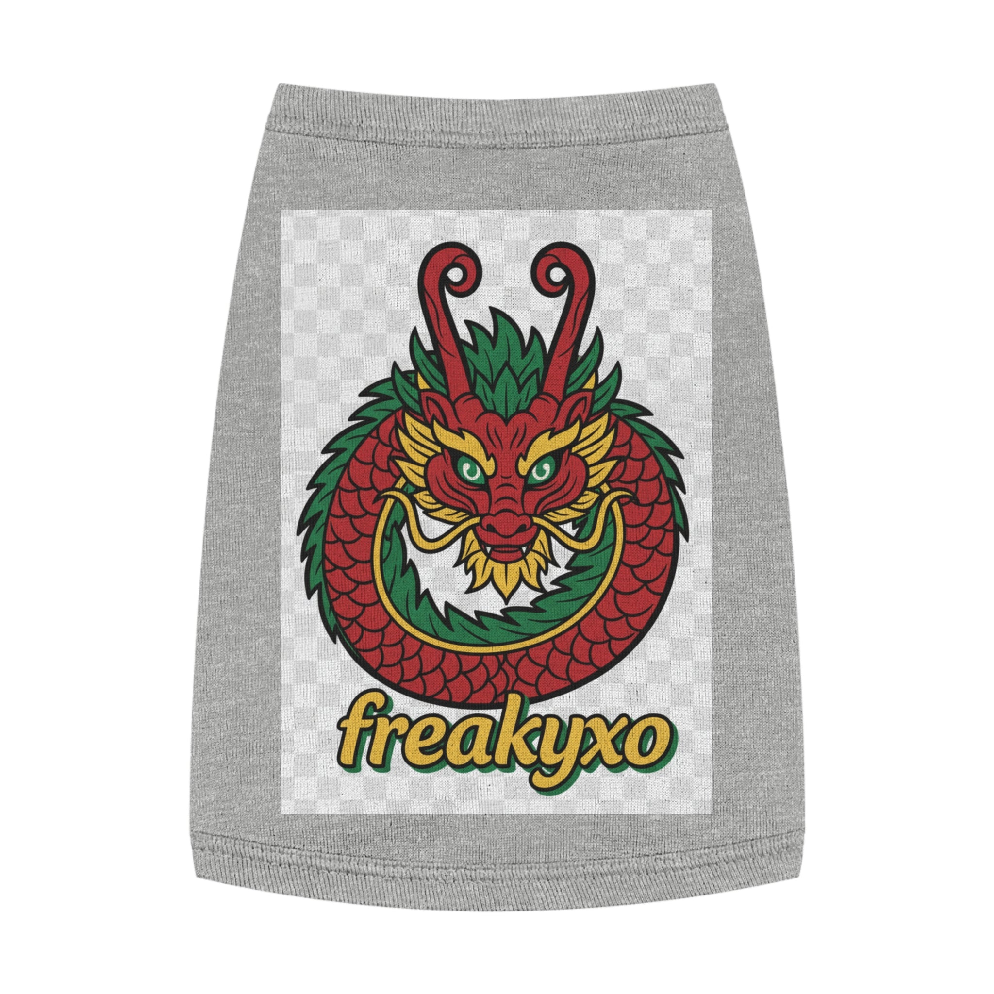 Dragon Design Pet Tank Top for Stylish Pets