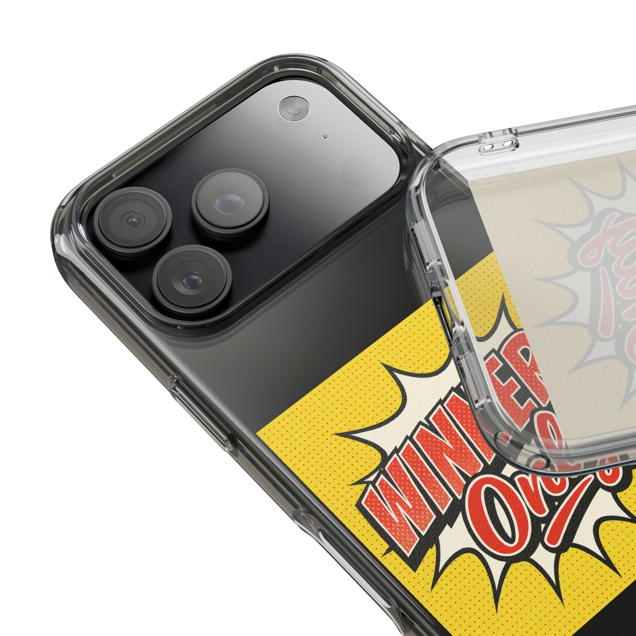 Clear Impact-Resistant Cases