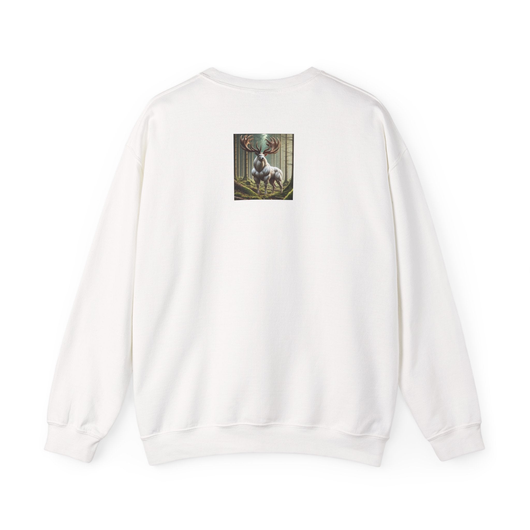 Bulldog Crewneck Sweatshirt — "Devil Dog" Military Mascot Graphic