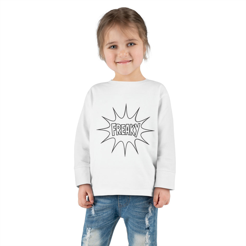 Freaky Fun Toddler Long Sleeve Tee