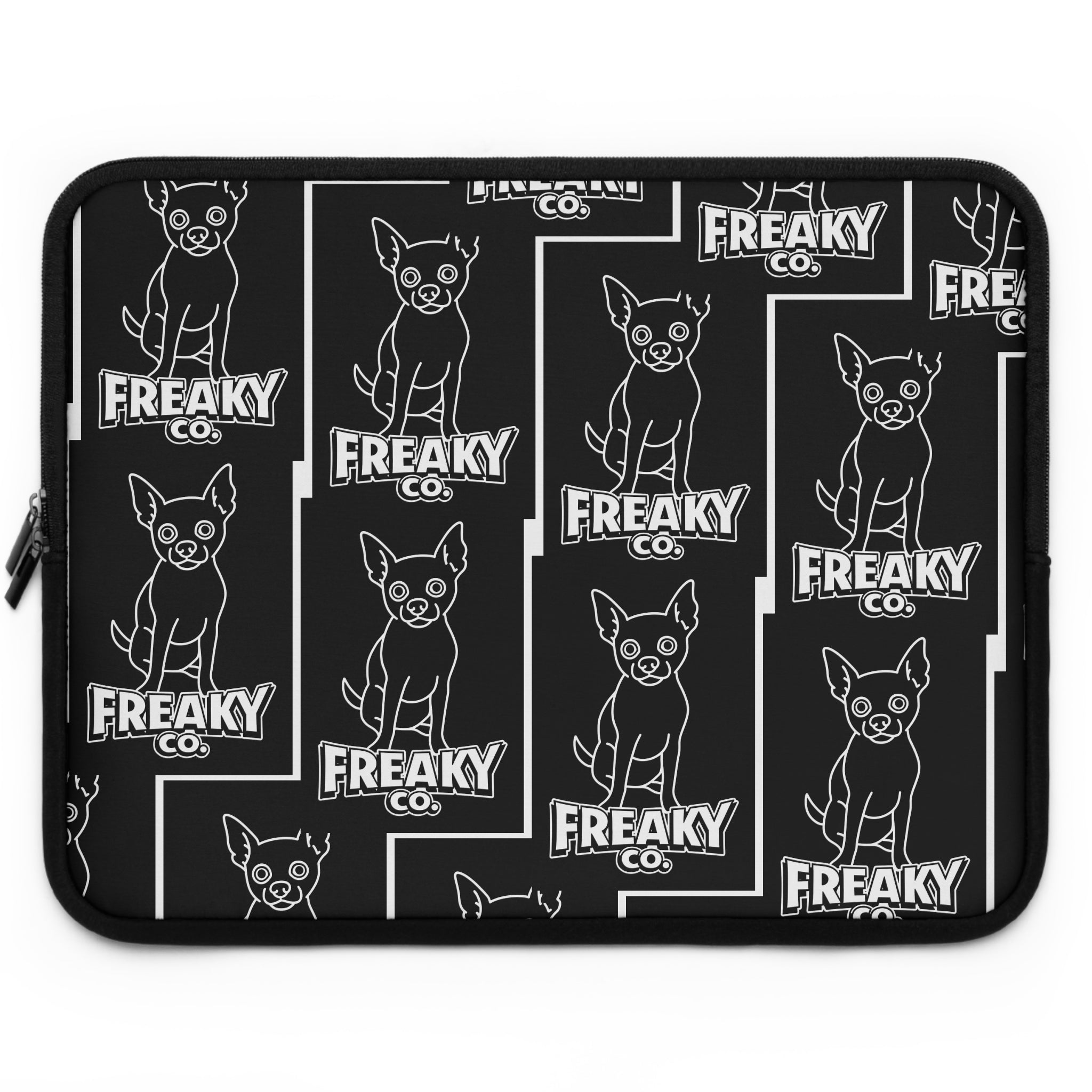 Freaky Co. Chihuahua Laptop Sleeve - Stylish Tech Accessory