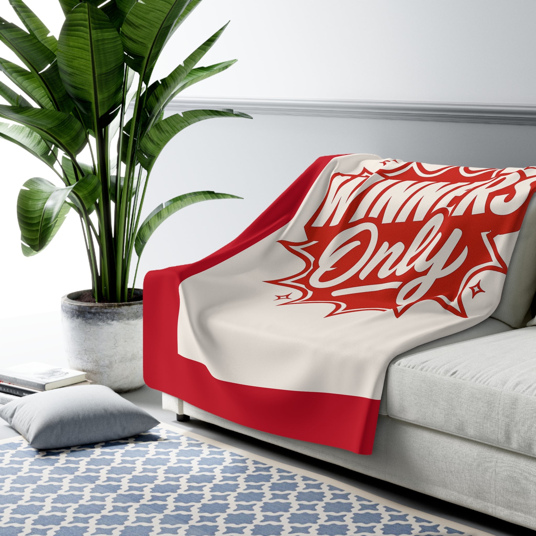 Winners Only Sherpa Fleece Blanket