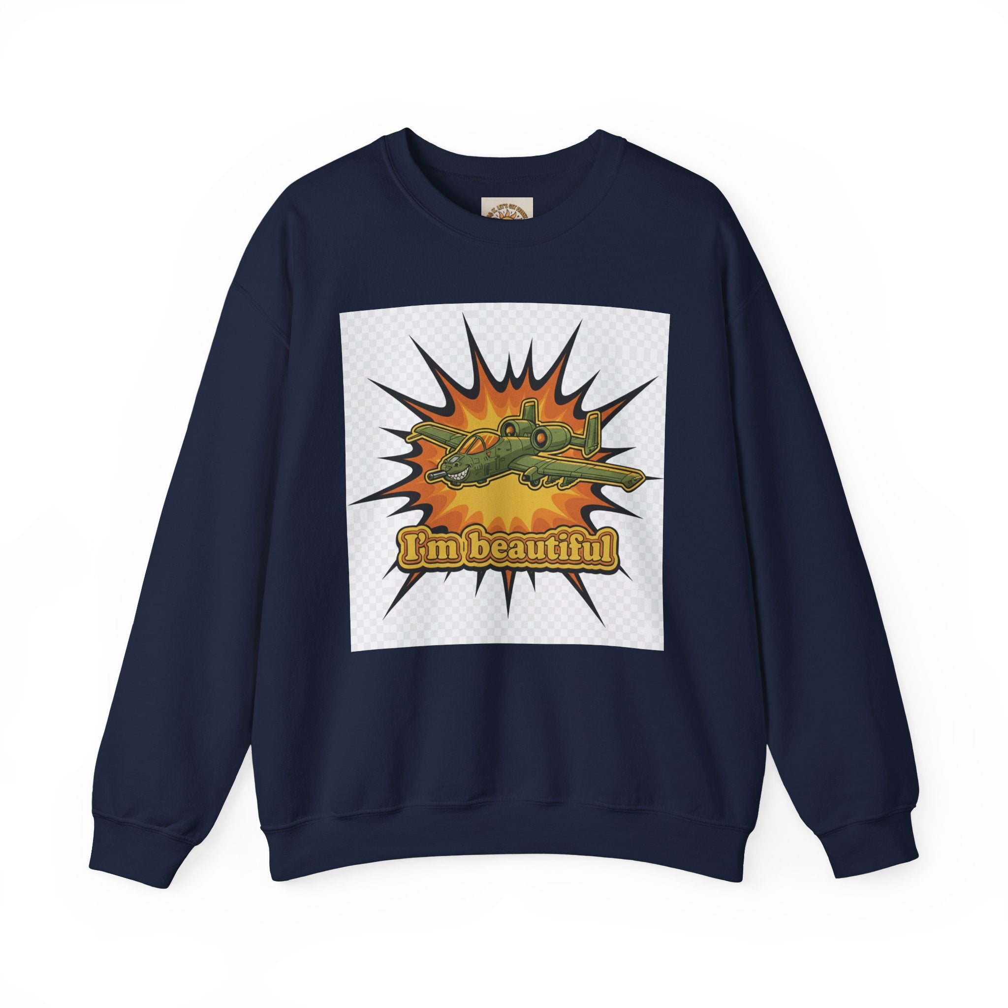 I'm Beautiful Graphic Crewneck Sweatshirt