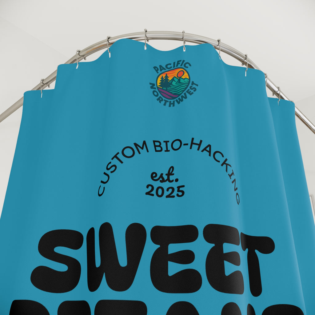 Bio-Hacking Shower Curtain - Sweet Dreams Design